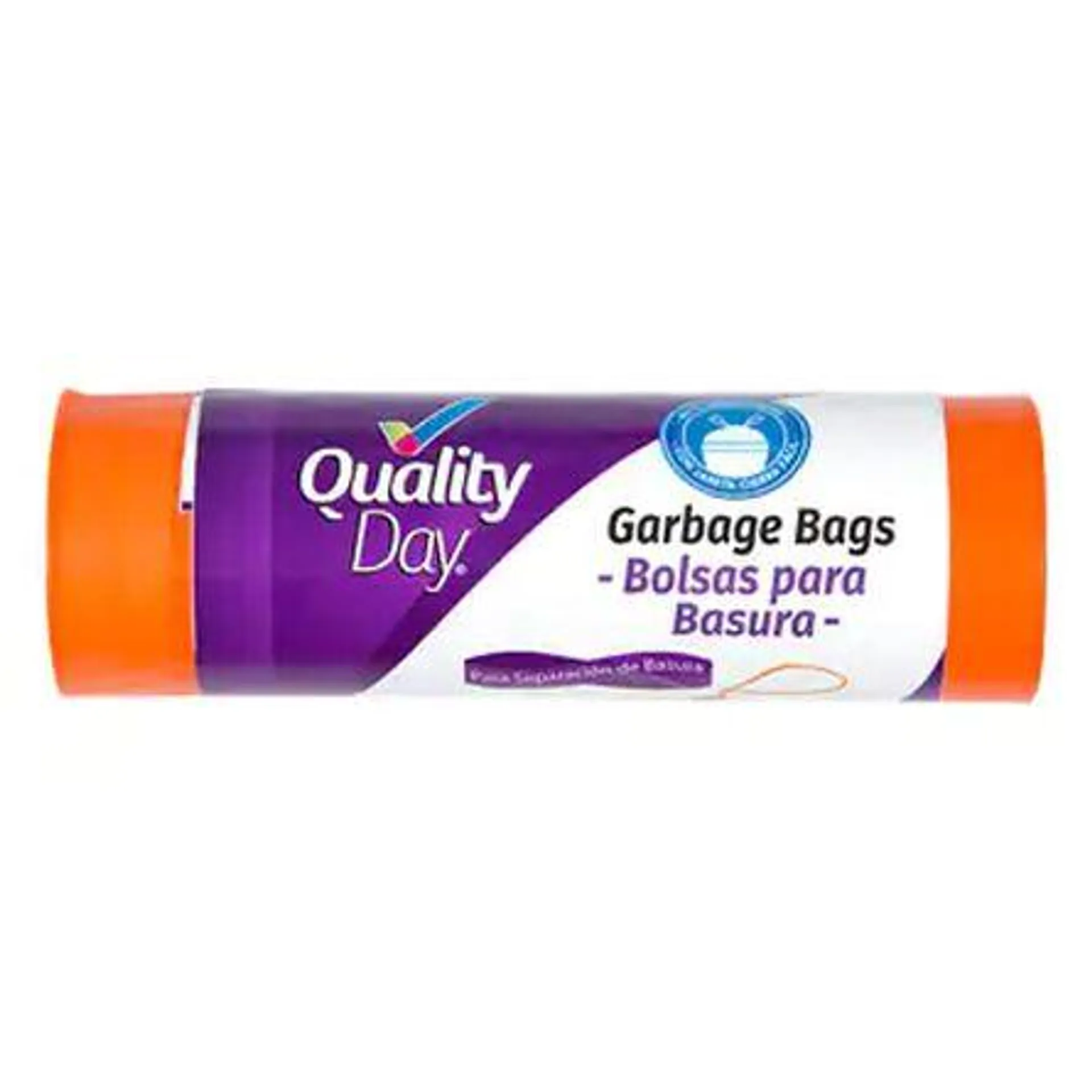 Bolsas para Basura Jumbo Quality Day Color Naranja 9 piezas