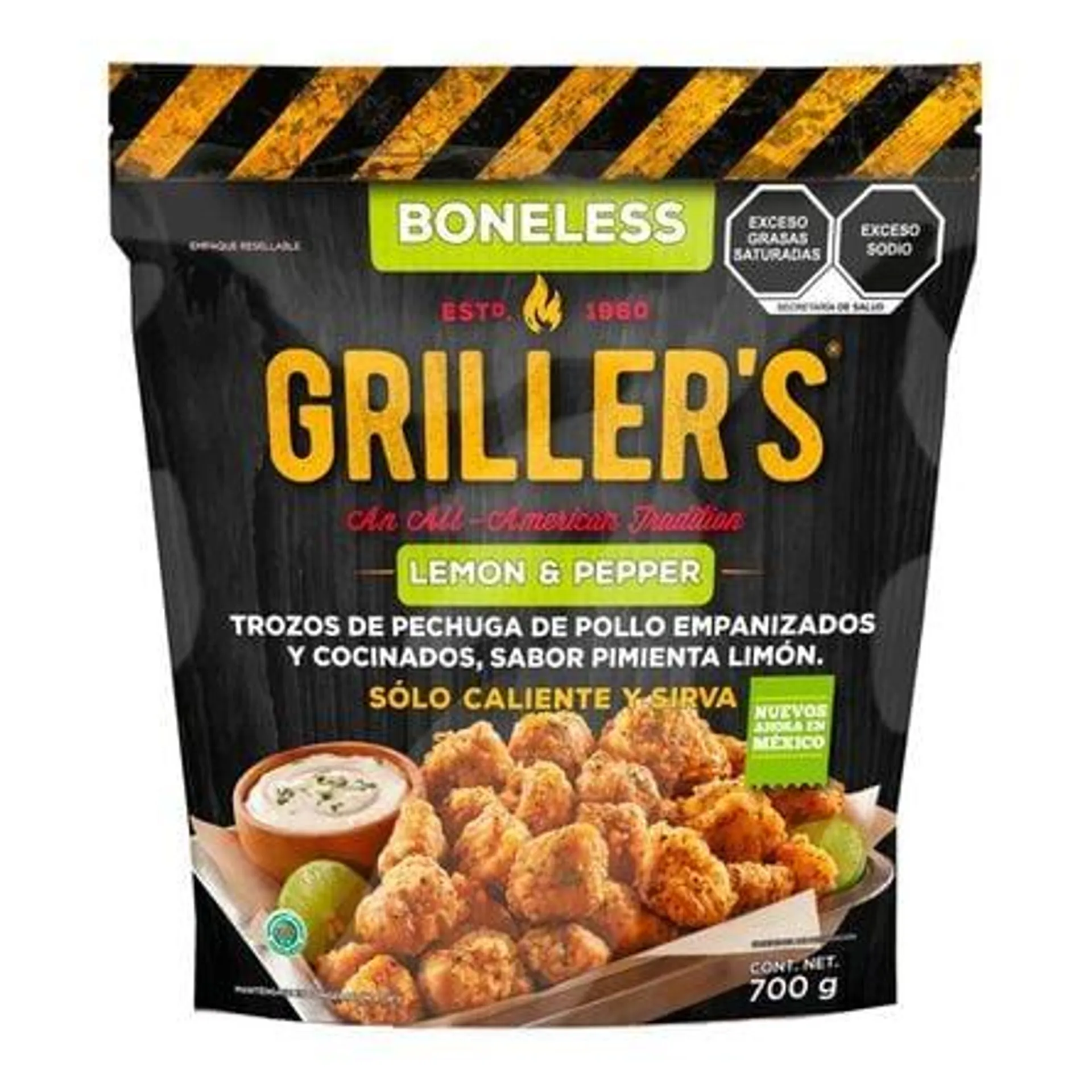 Boneless Griller´s Lemon & Pepper 700 g