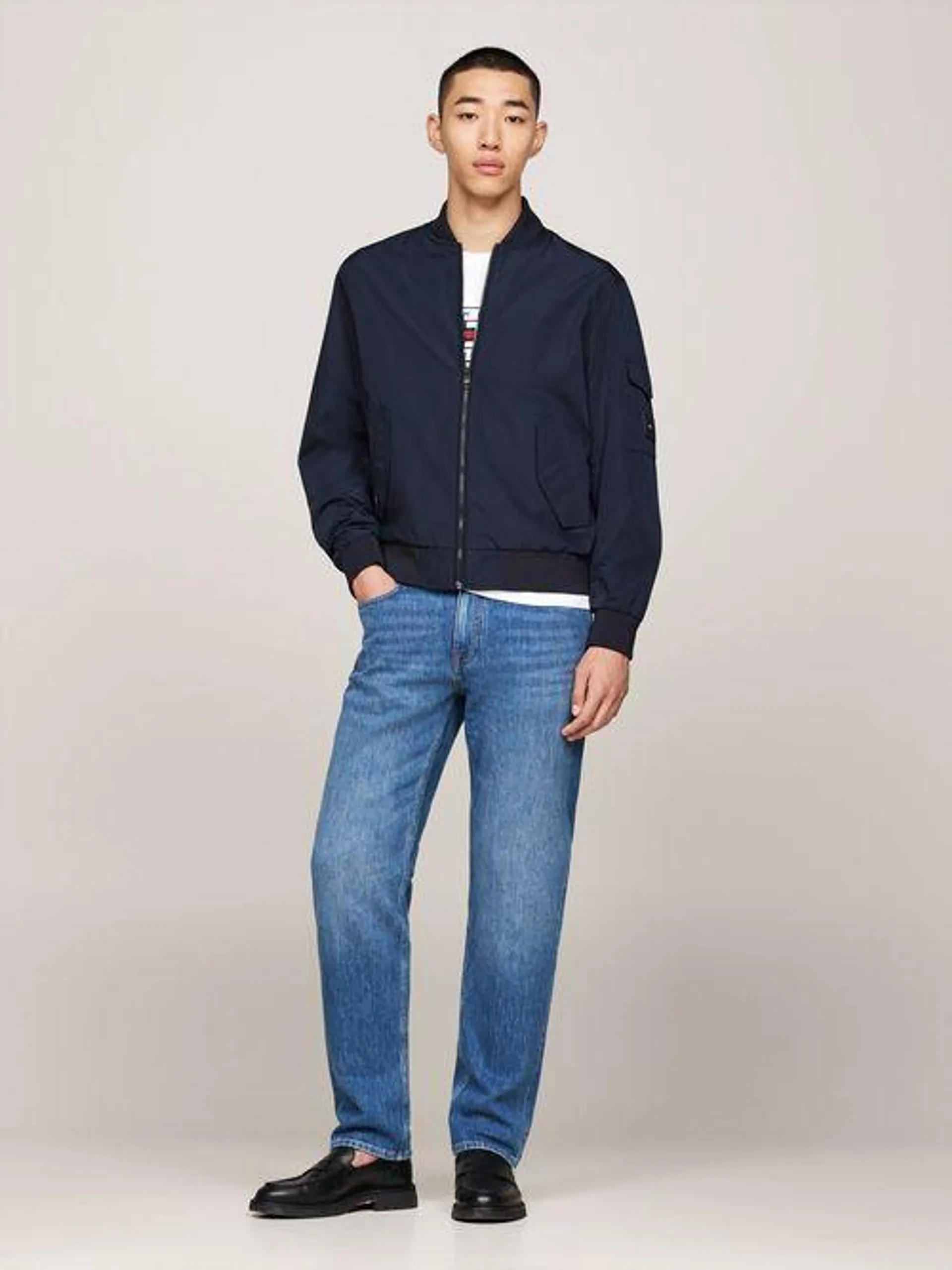 Chamarra bomber informal corte regular de hombre Tommy Hilfiger