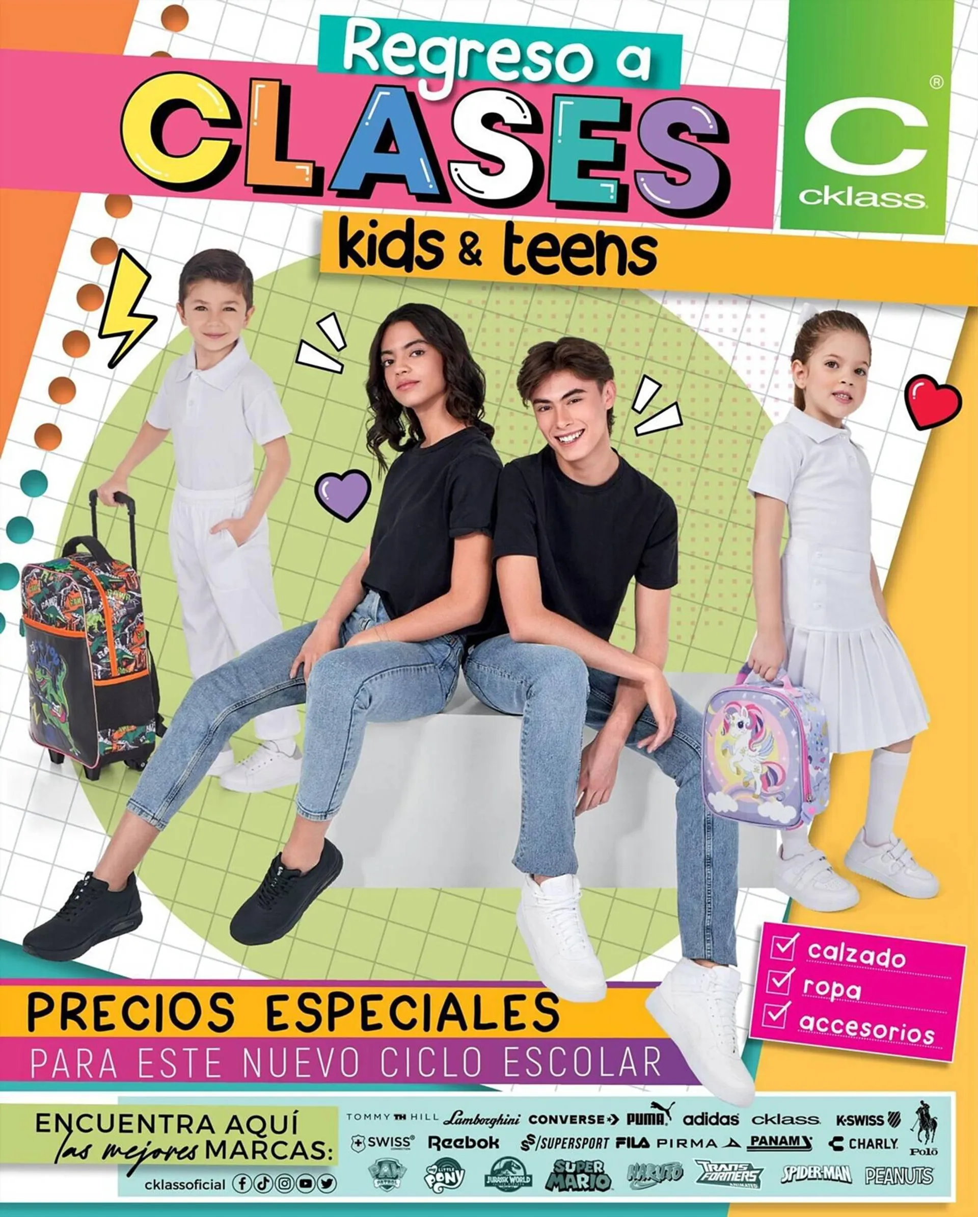 Catalogo cklass niños escolar new arrivals