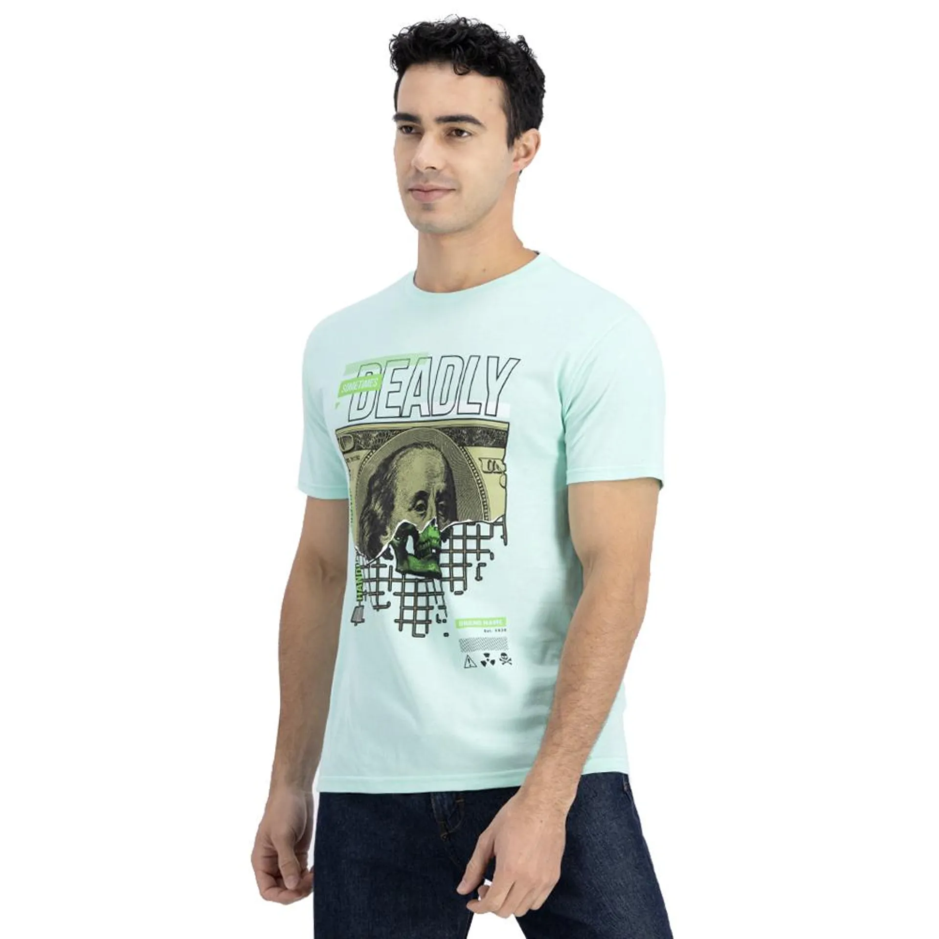 Playera Hummo Hombre Juvenil Estampado Sometimes Deadly