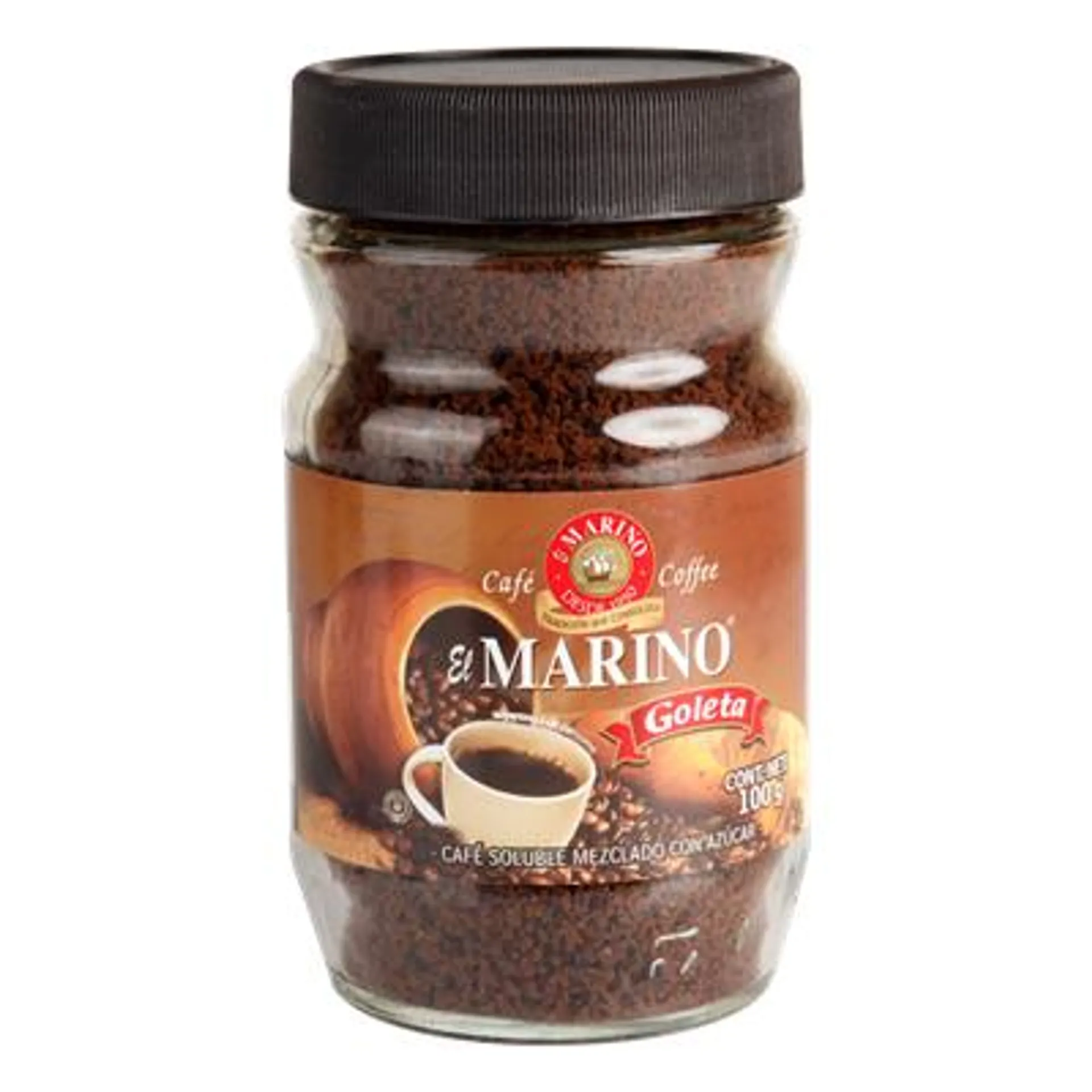 CAFE SOLUBLE EL MARINO 100 GRAMOS