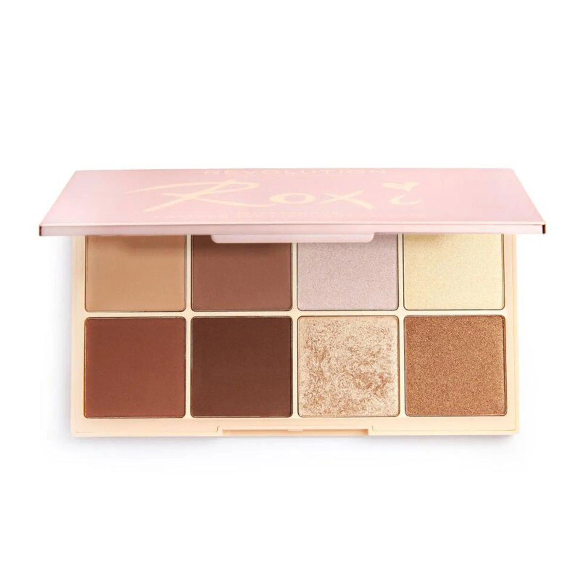 HIGHLIGHT & CONTOUR PALETTE - MAKEUP REVOLUTION x ROXXSAURUS