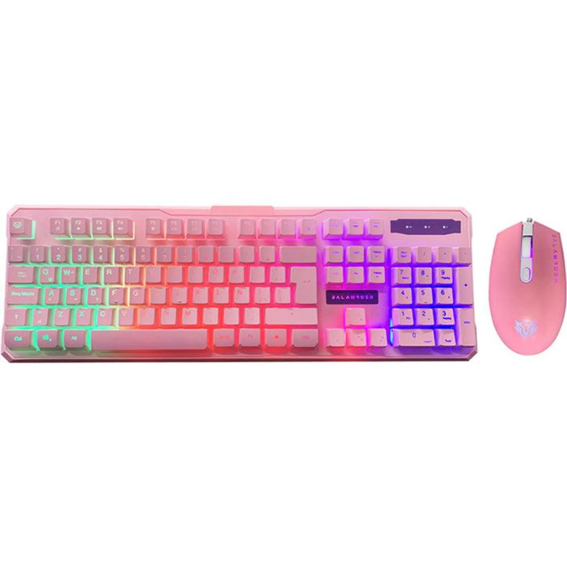 Kit 2 en 1 Teclado y Mouse Gamer BALAM RUSH SQUAD KTM330 LED 3600dpi