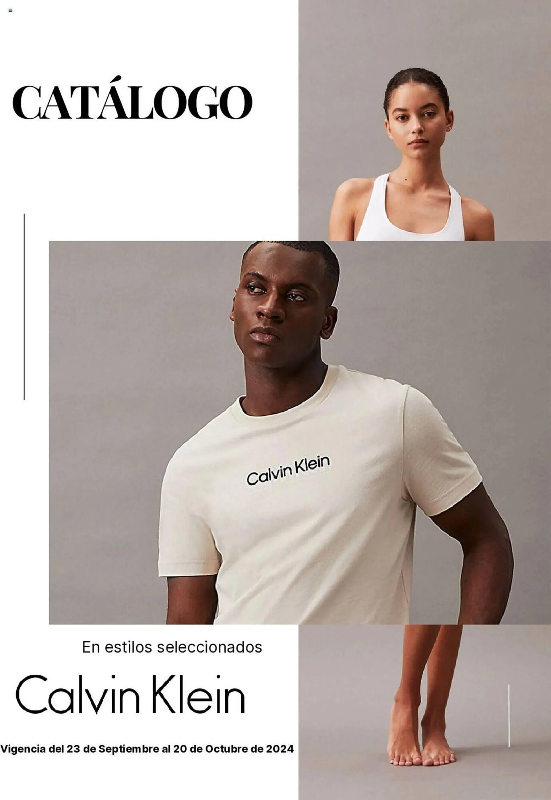 Catálogo Calvin Klein - 1