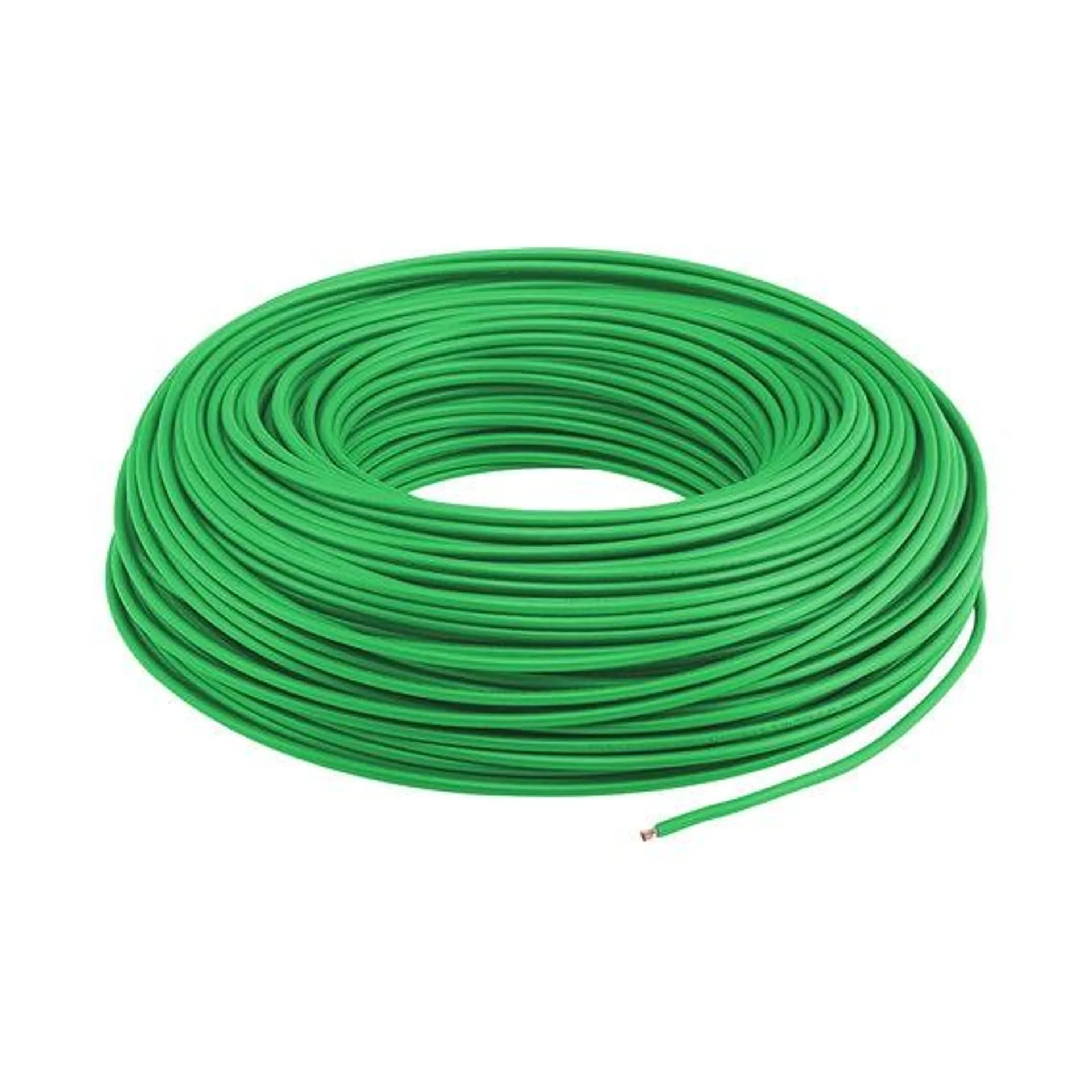 Cable Cobre Thhw-ls Rohs # 8 600v 90° Verde Nacobre-condumex 100 Mts