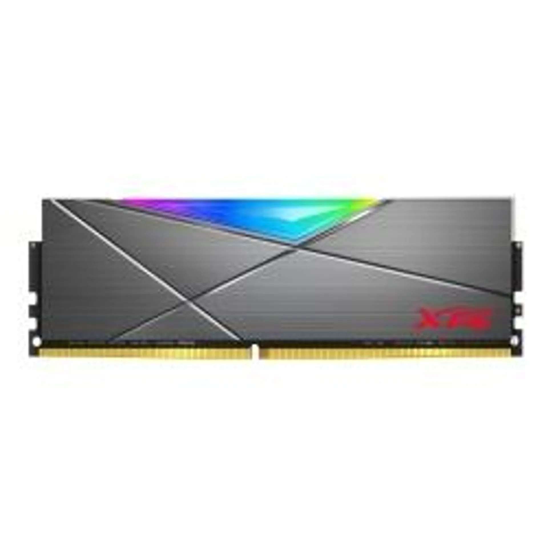 Memoria Ram XPG Spectrix D50 Titanio DDR4, 3200MHz, 16GB, Non-ECC, CL16, XMP, Gris