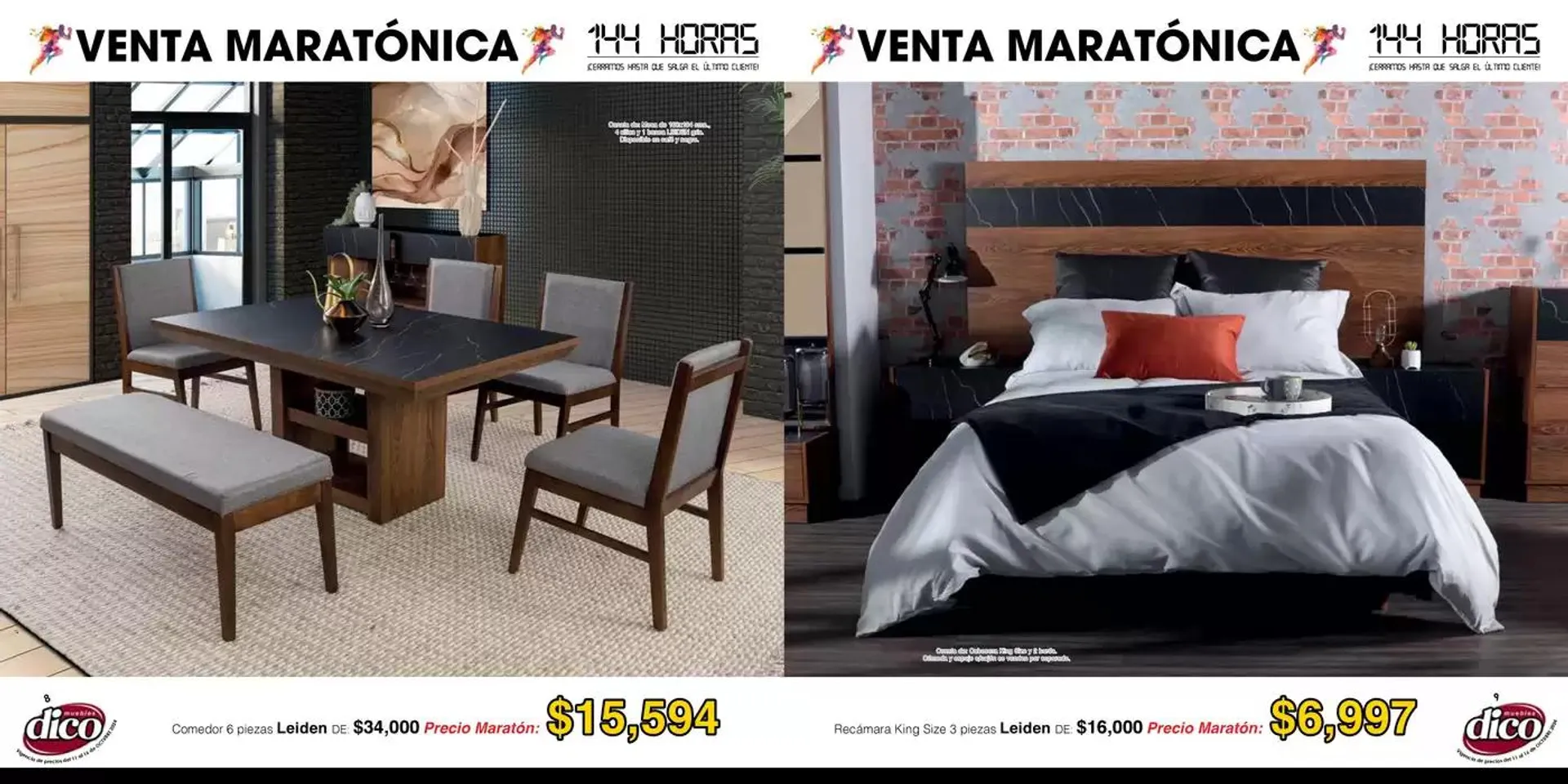 Catálogo de Muebles Dico - Venta Maratonica 11 de octubre al 16 de octubre 2024 - Pagina 5