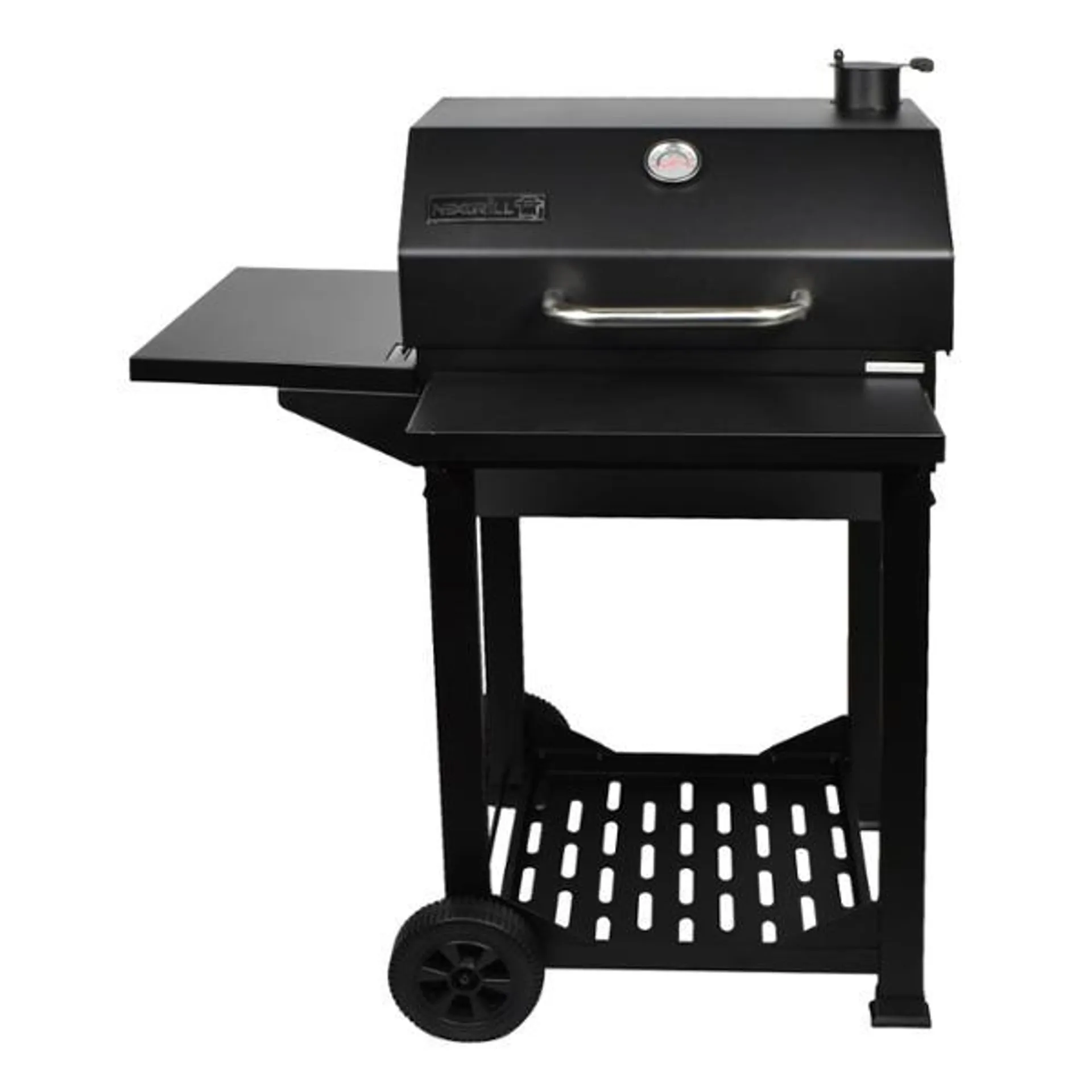 ASADOR CART-STYLE DE CARBÓN 114.5 X 73 X 87 CM NEGRO