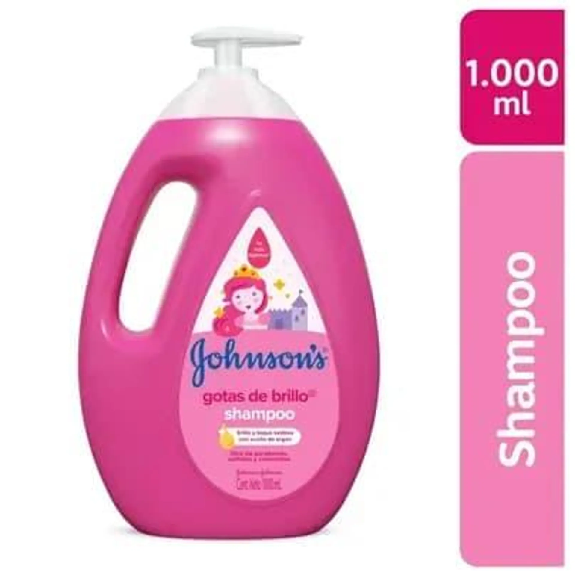 Shampoo Johnson's Gotas de Brillo x 1L