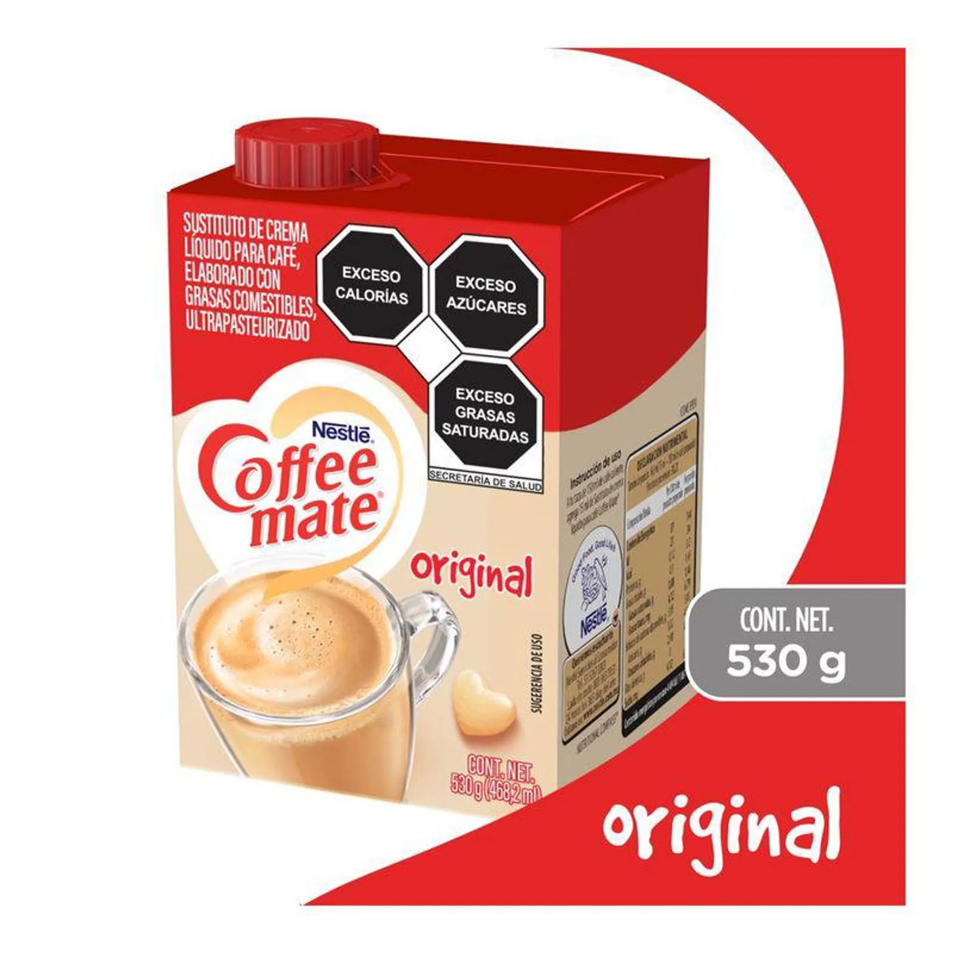 Crema Para Café Líquido Original 530 Ml