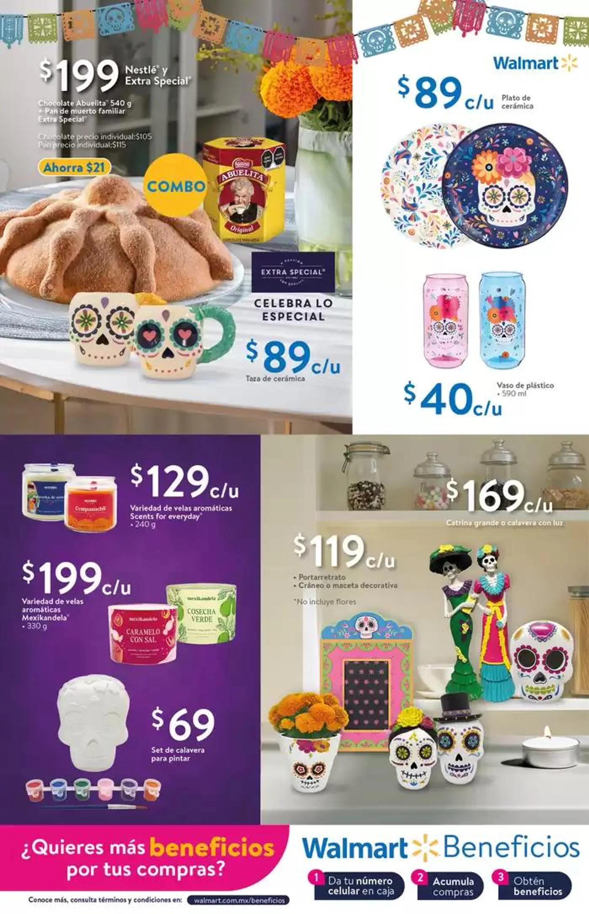 Catálogo de Walmart - Día de Muertos 6 de noviembre al 6 de noviembre 2024 - Pagina 3