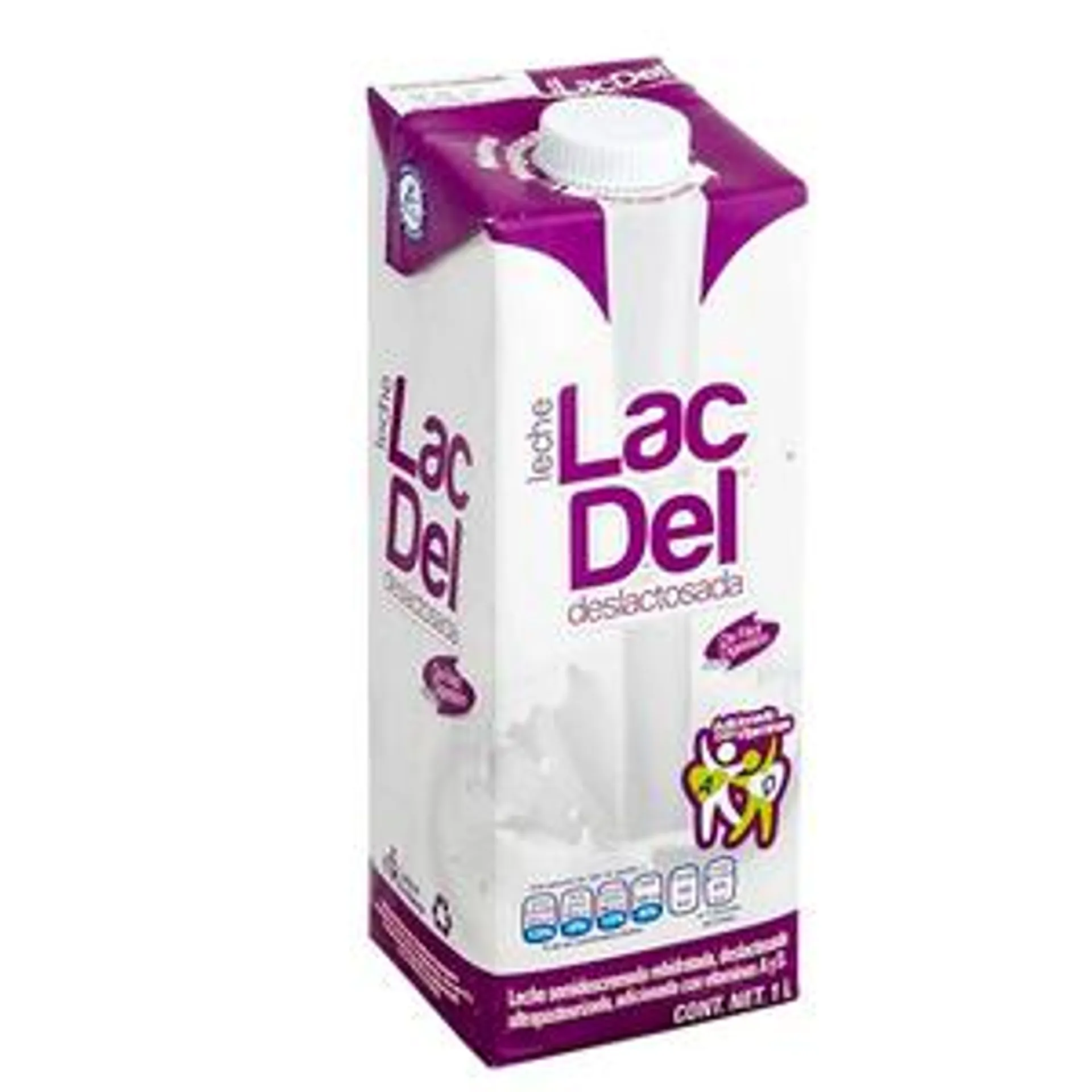 LECHE LAC-DEL DESLACTOSADA TETRA 1 LT.