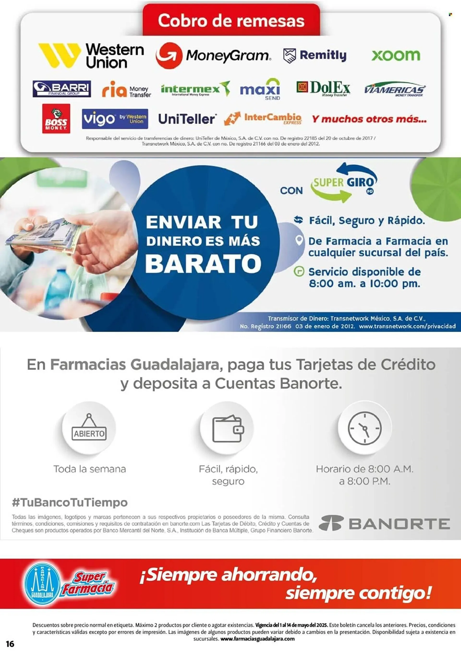 Catálogo de Catálogo Farmacias Guadalajara 1 de mayo al 14 de mayo 2025 - Pagina 16