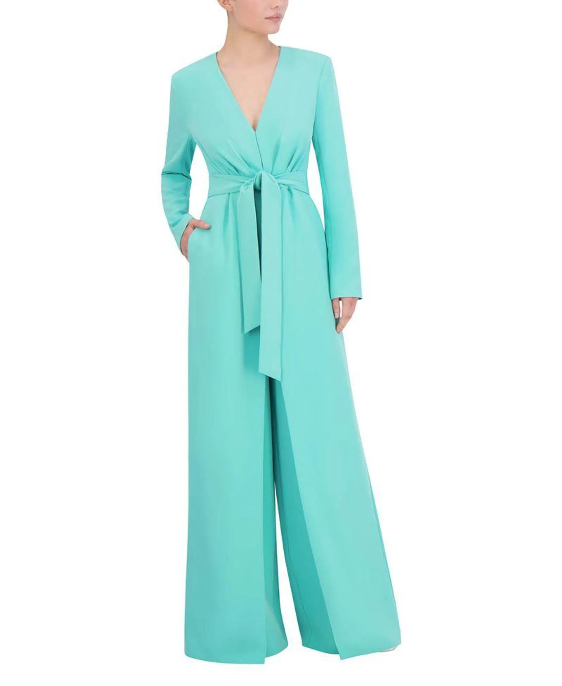 JUMPSUIT PIERNA ANCHA LAZO EN CINTURA