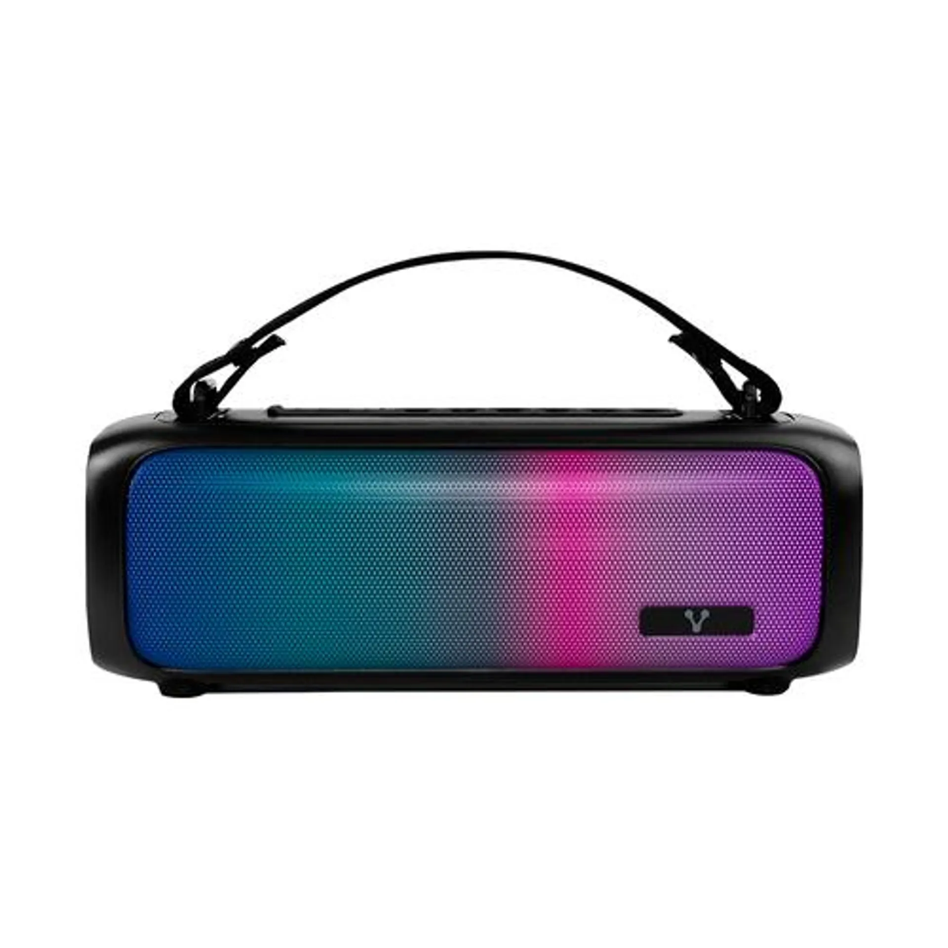 Vorago Bsp-260 Bocina Bluetooth Hasta 7 Hrs De Musica Rgb 3.5 Mm Usb Tipo C Manos Libres