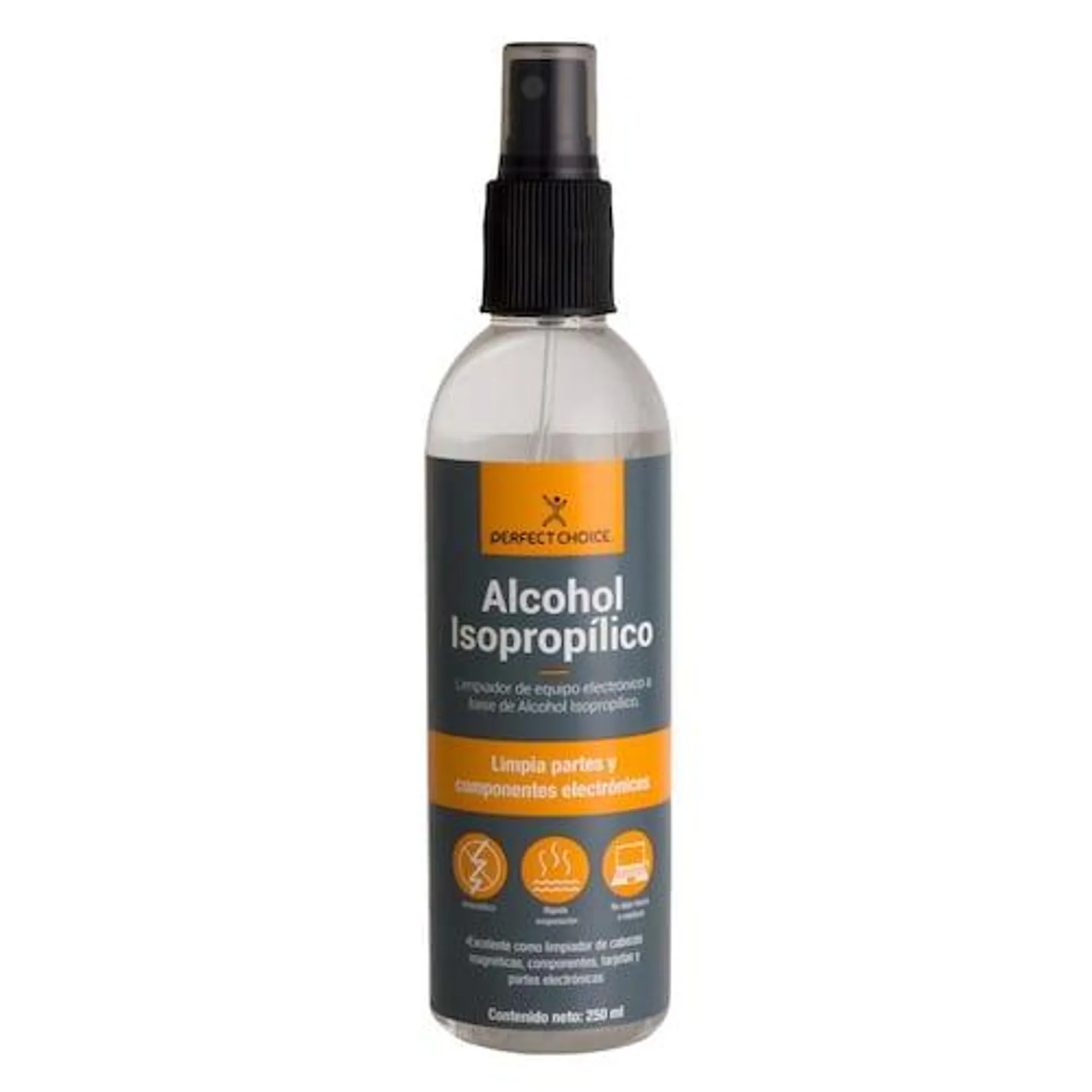 Limpiador Perfect Choice De Alcohol Isopropílico 250 ML