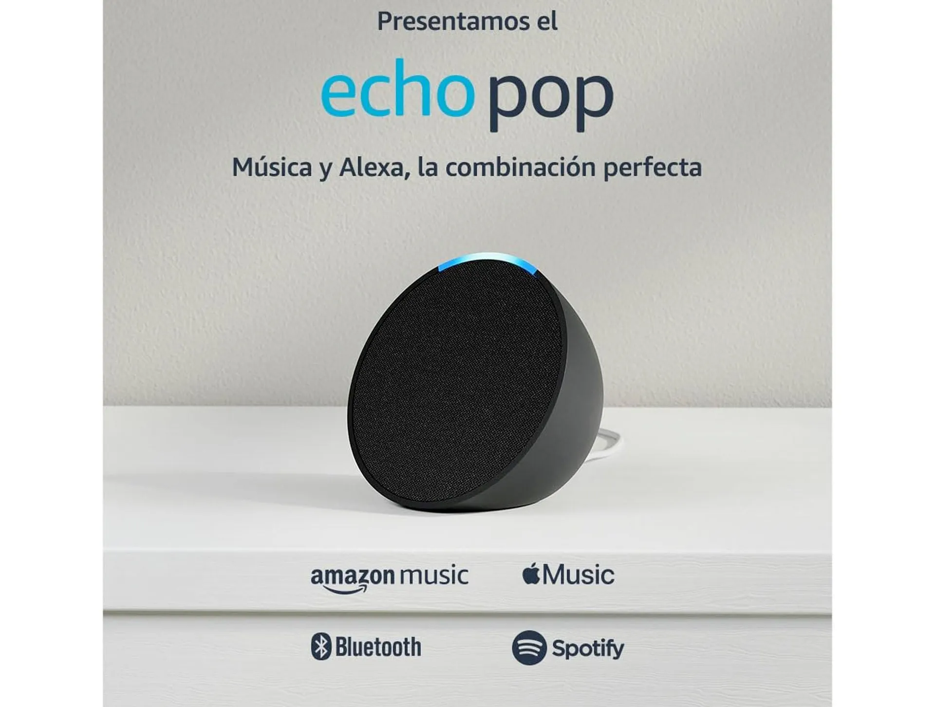 Bocina Amazon Echo Pop Alexa Talla Unitalla