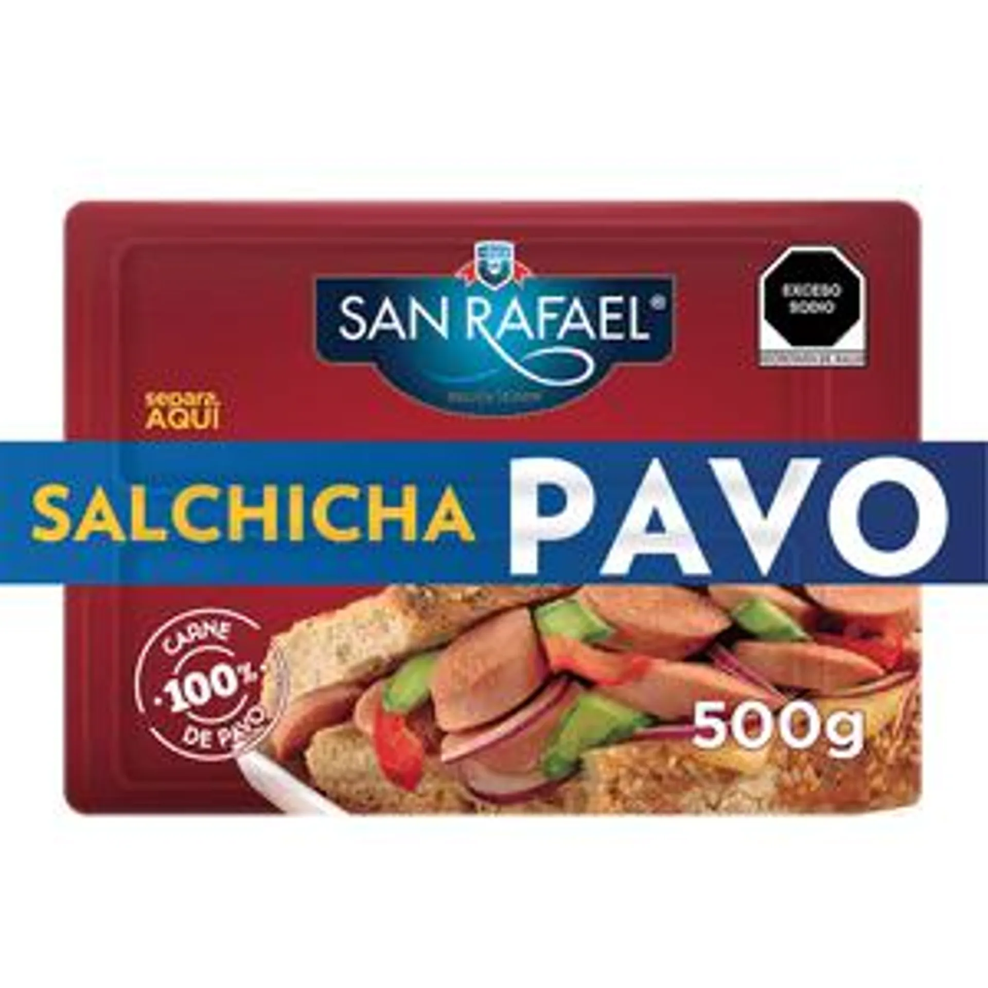 San Rafael Salchicha de Pavo 500 g