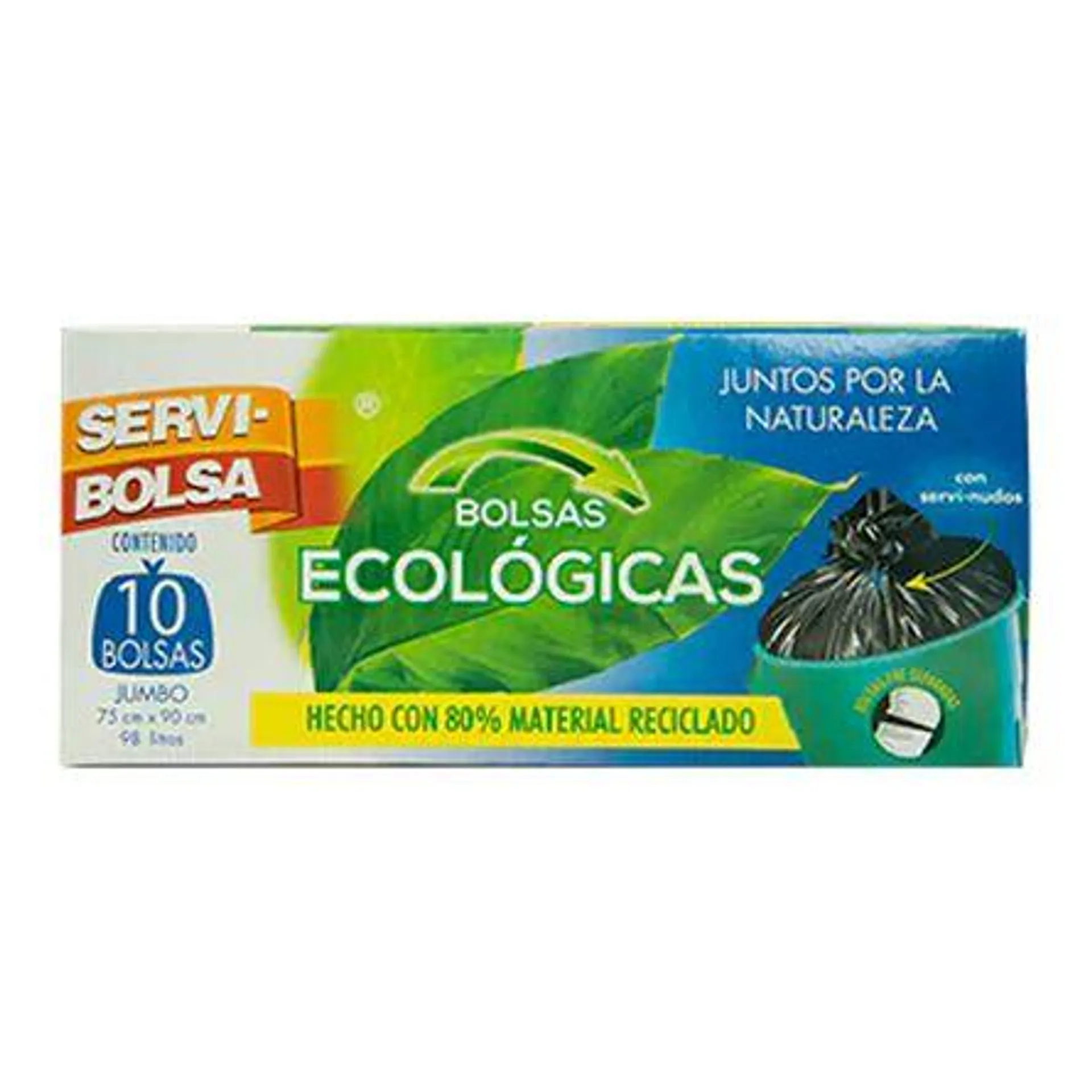 Bolsas Para Basura Jumbo Servi Bolsa Ecológicas 10 Pzas