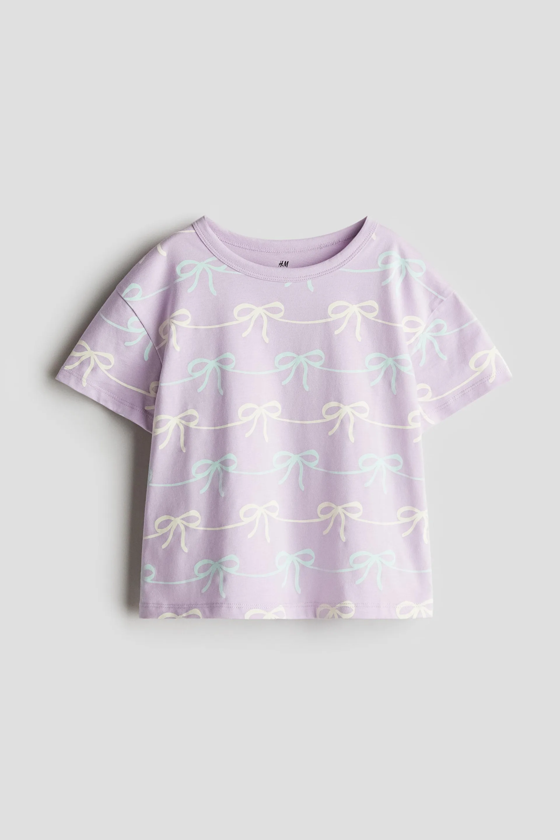 Playera de punto con diseño