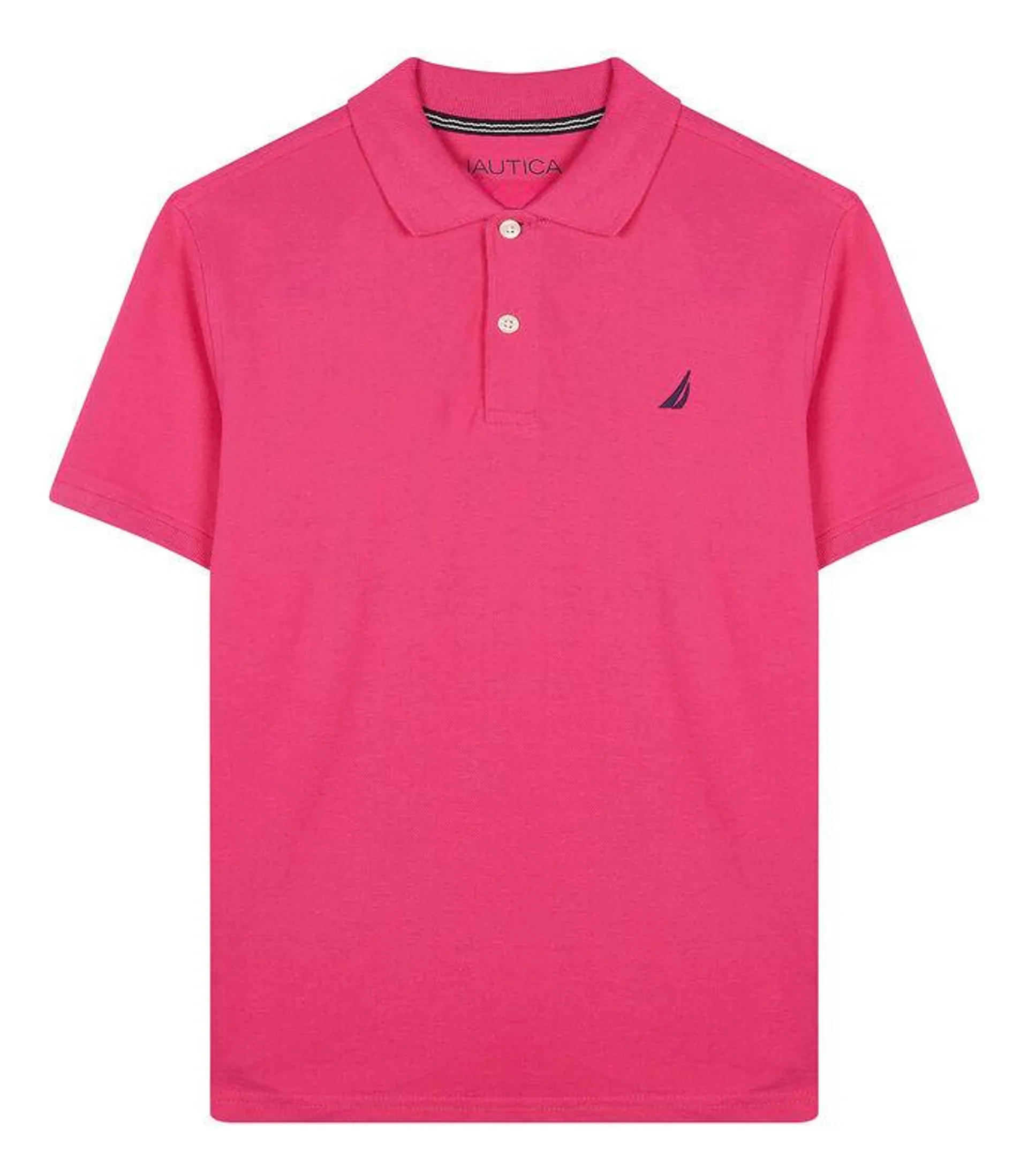Playera tipo polo de manga corta Niño