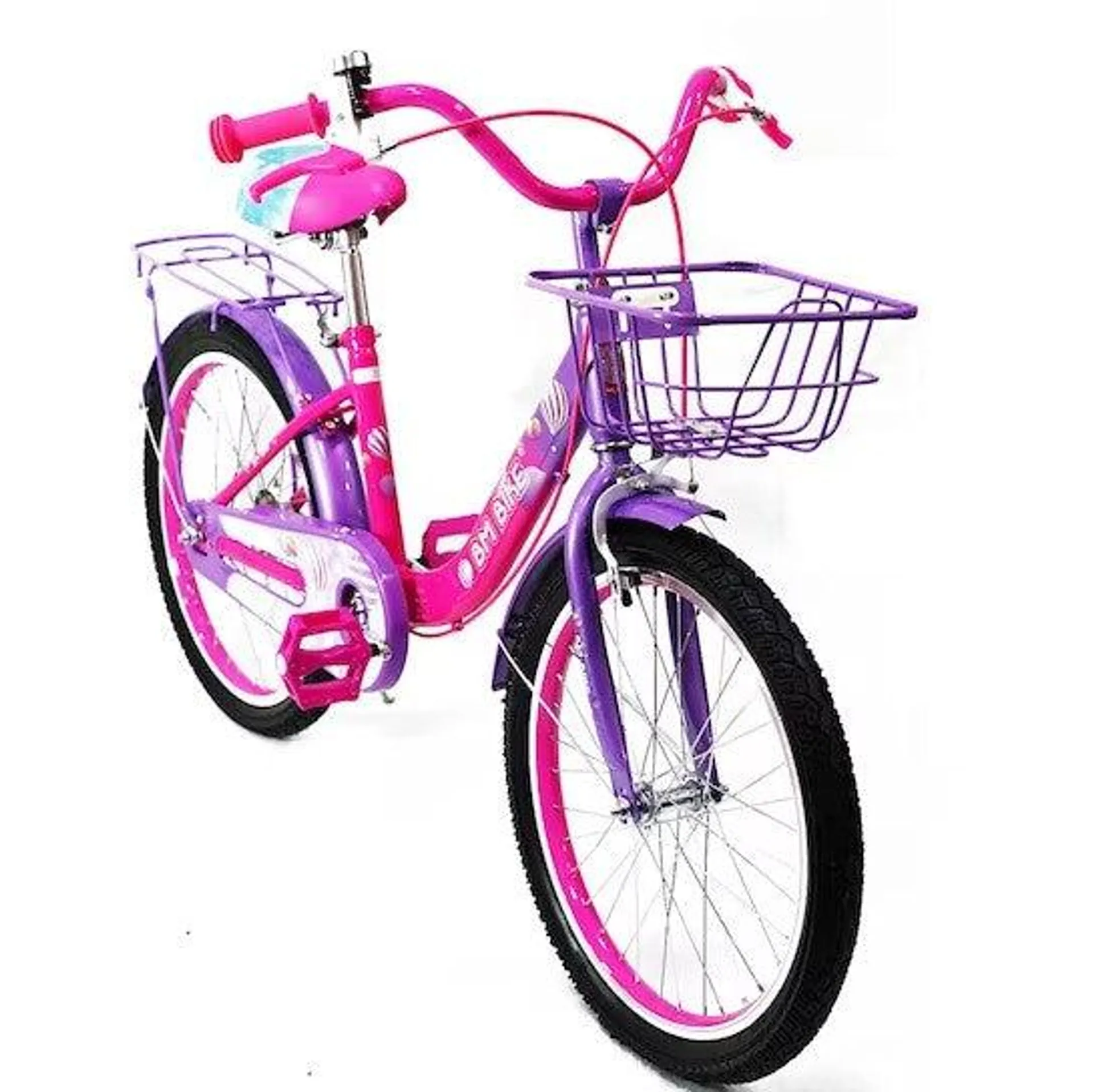 (Envio especial) Bicicleta Bike R-20 Niña Fiusha con Morado