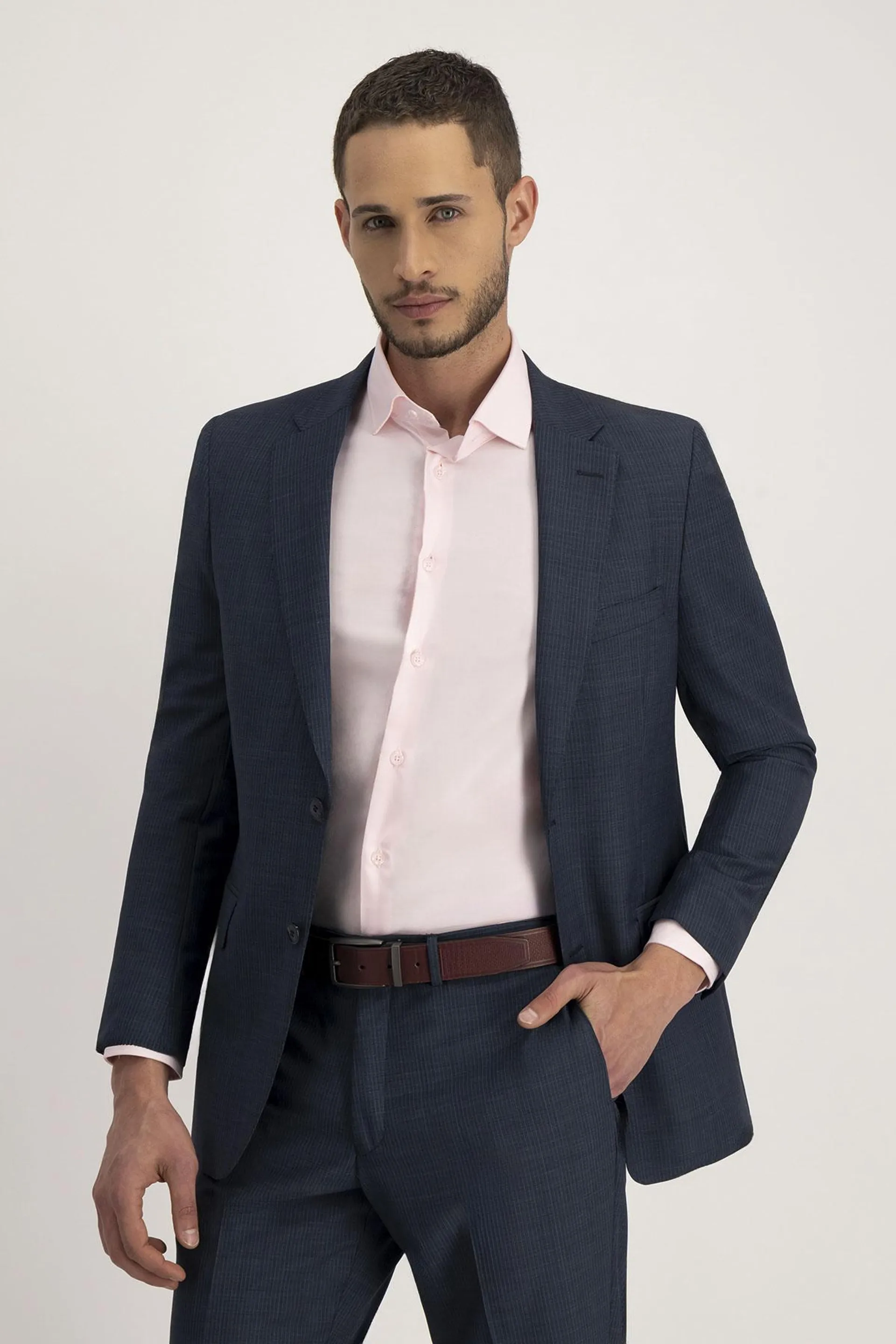 Traje Roberts Azul Marino Contemporary Fit