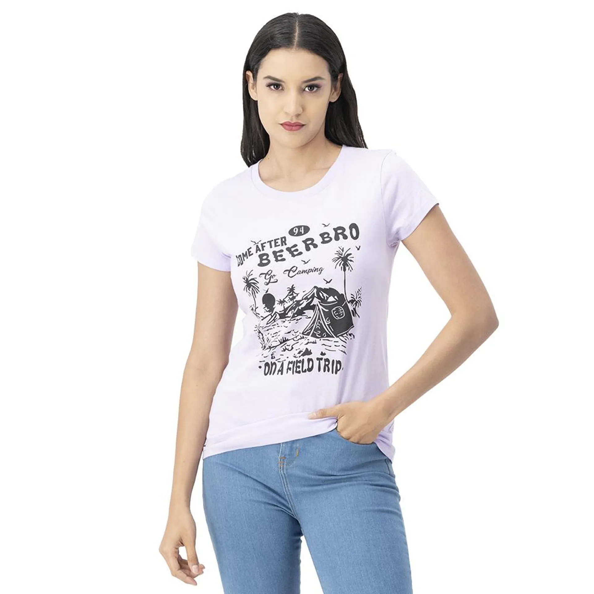 Playera Mujer Come After Beerbro