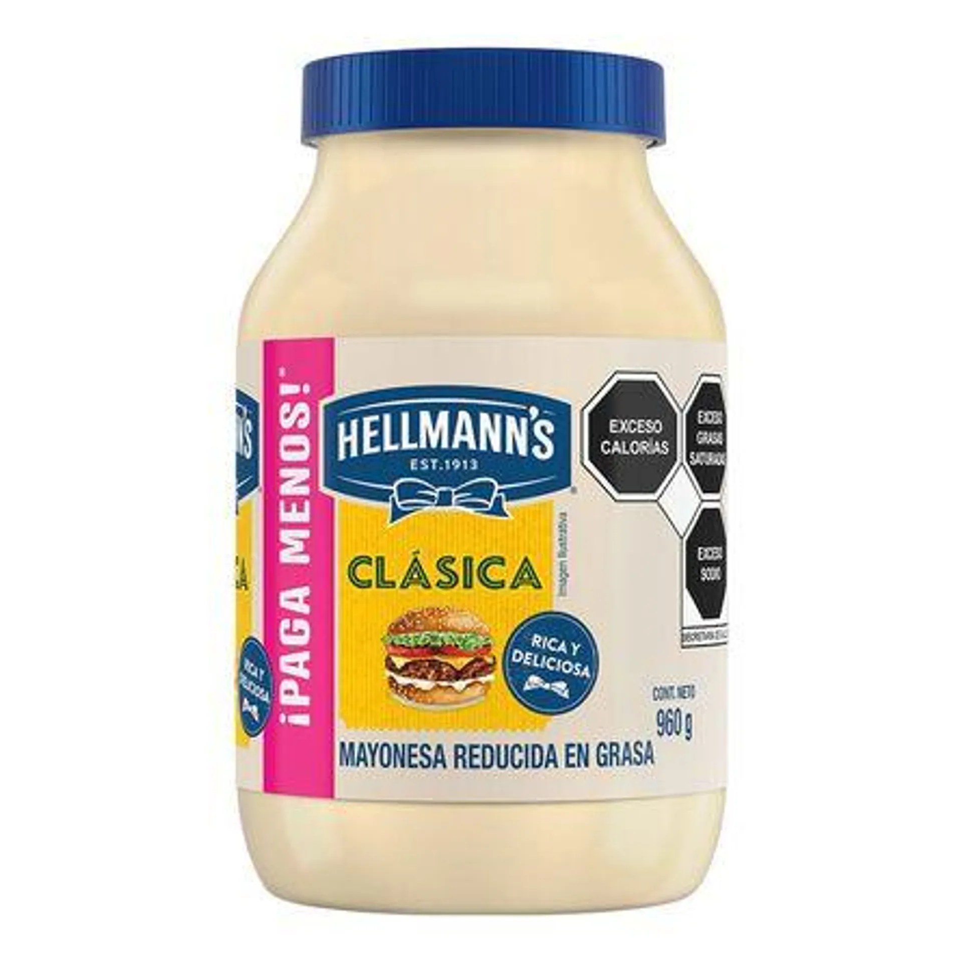 Mayonesa Hellmann's Clásica 960 g