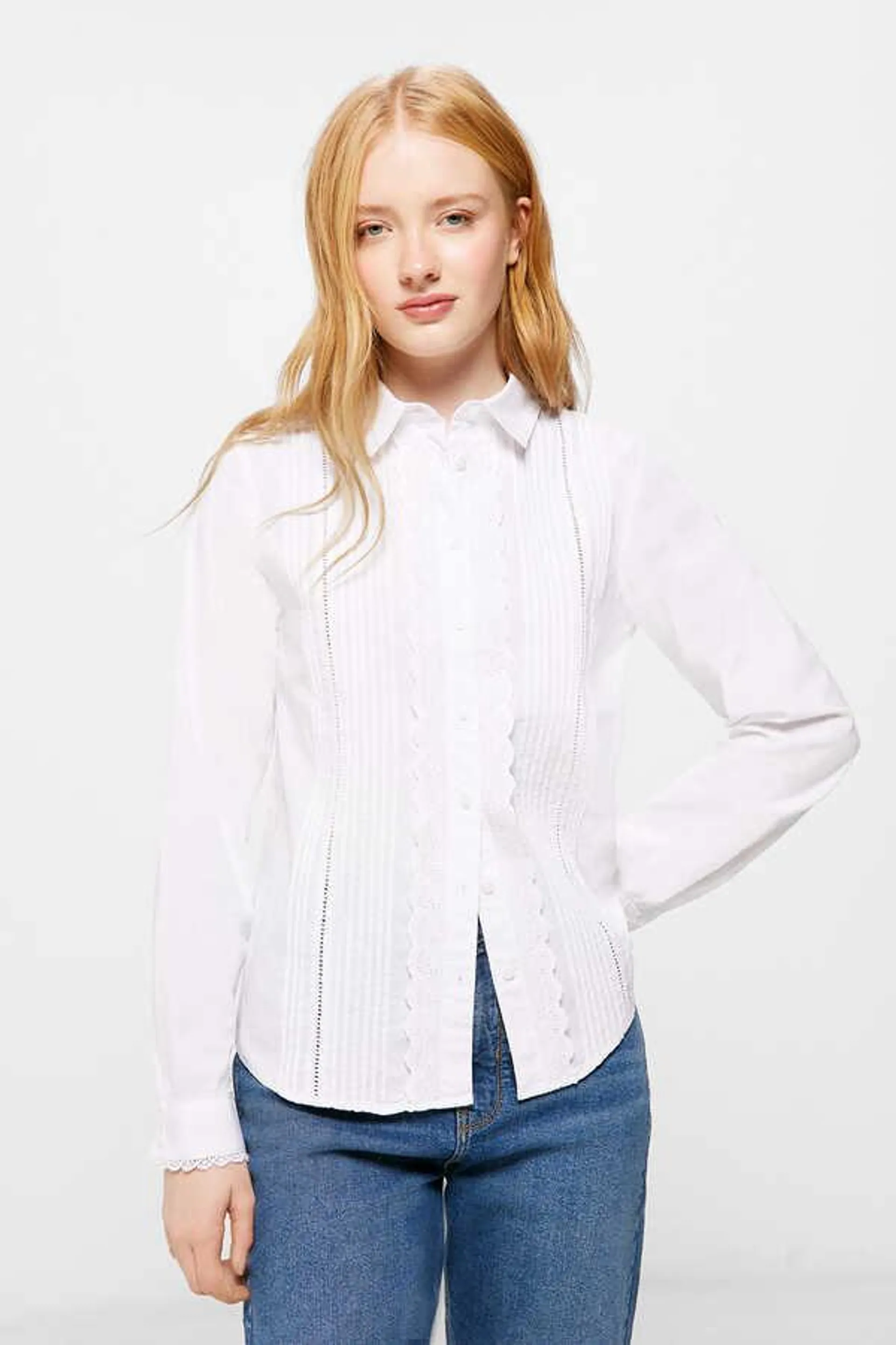 Camisa Popelín Schiffly