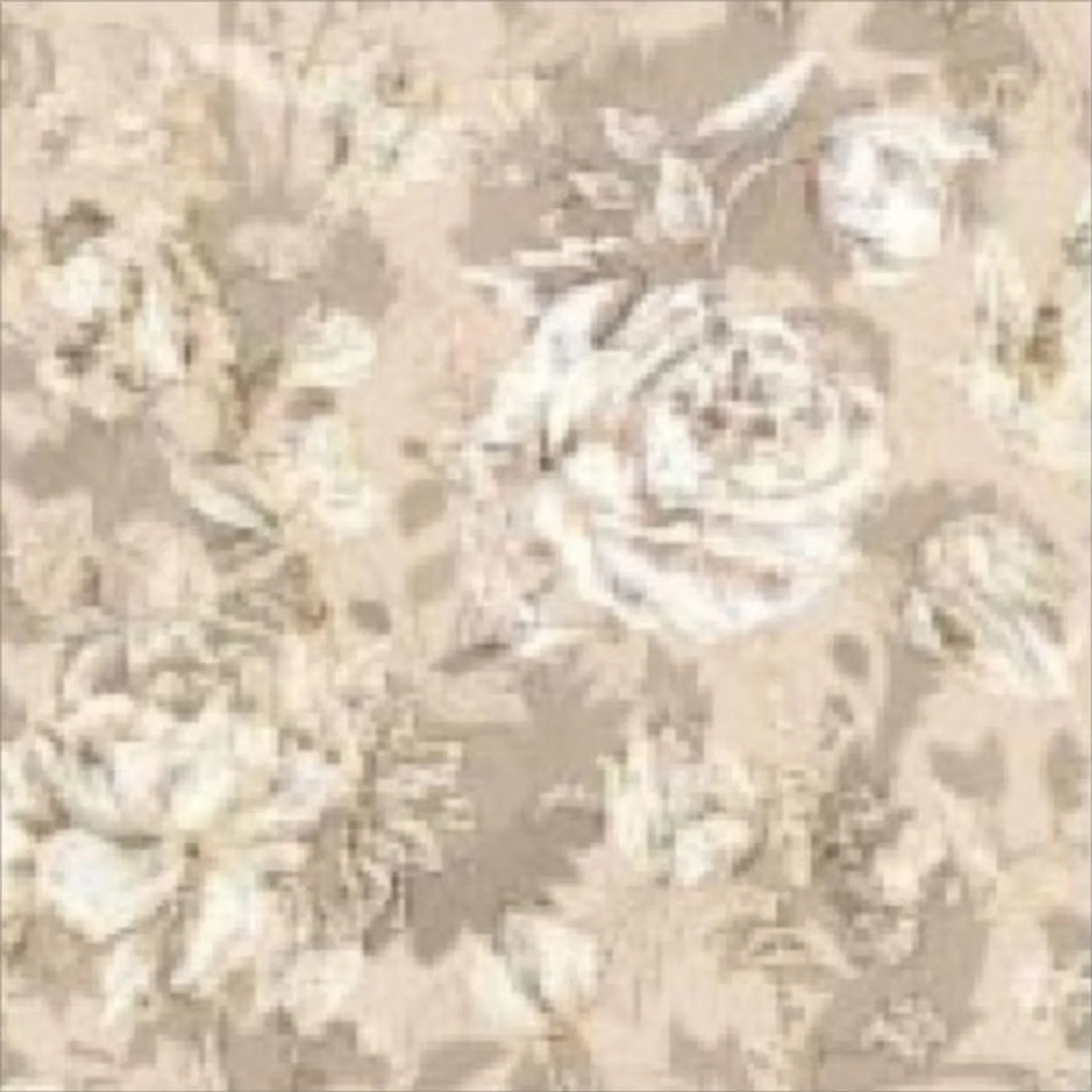 Cortina Cadiz Flor Café Beige