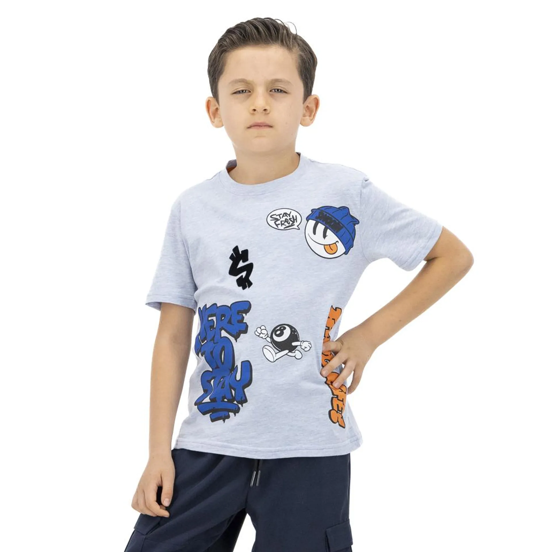 Playera Hummo Niño Con Diseño Frontal