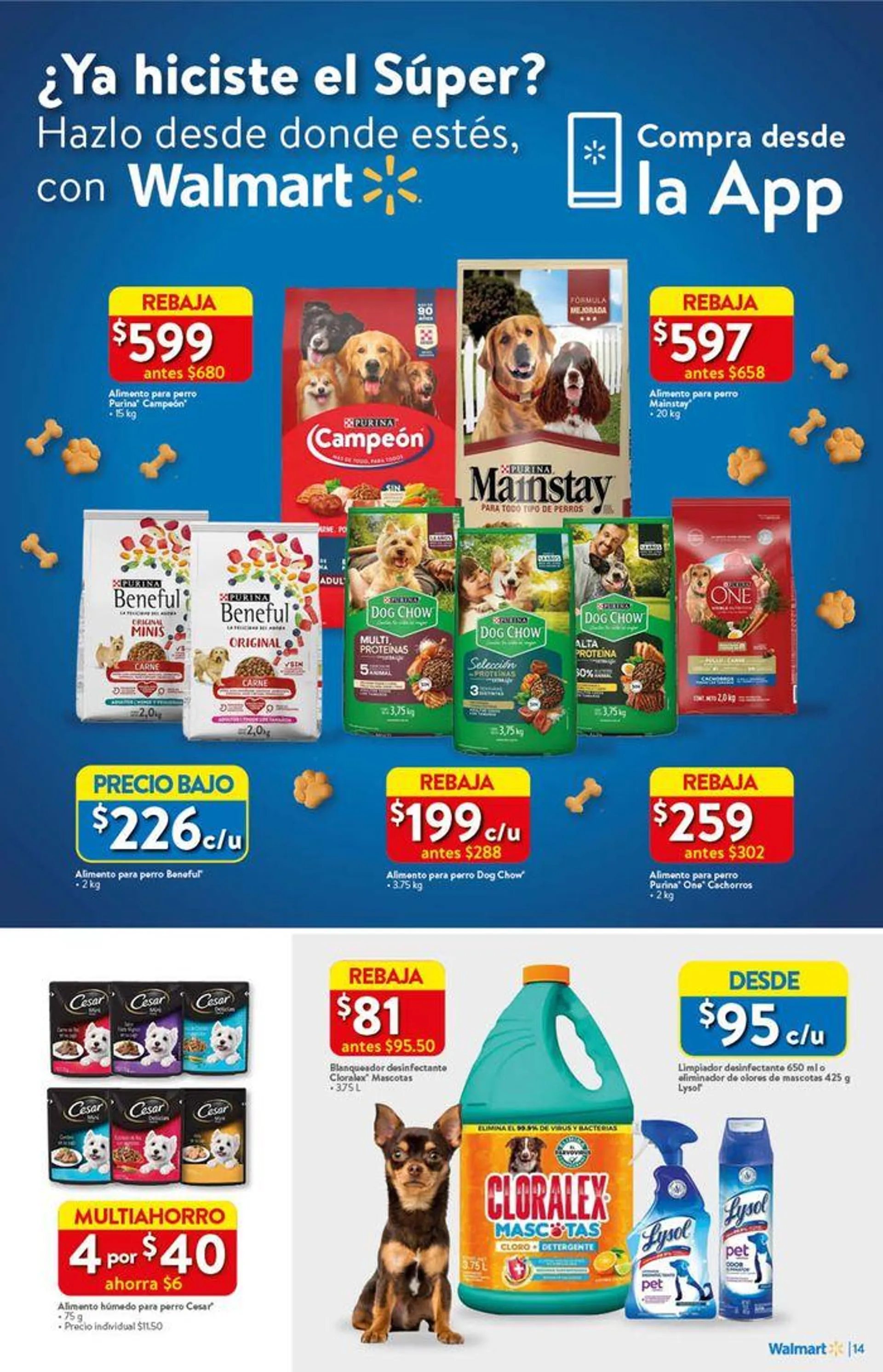 Catálogo de Walmart - Precios Bajos 25 de julio al 14 de agosto 2024 - Pagina 14