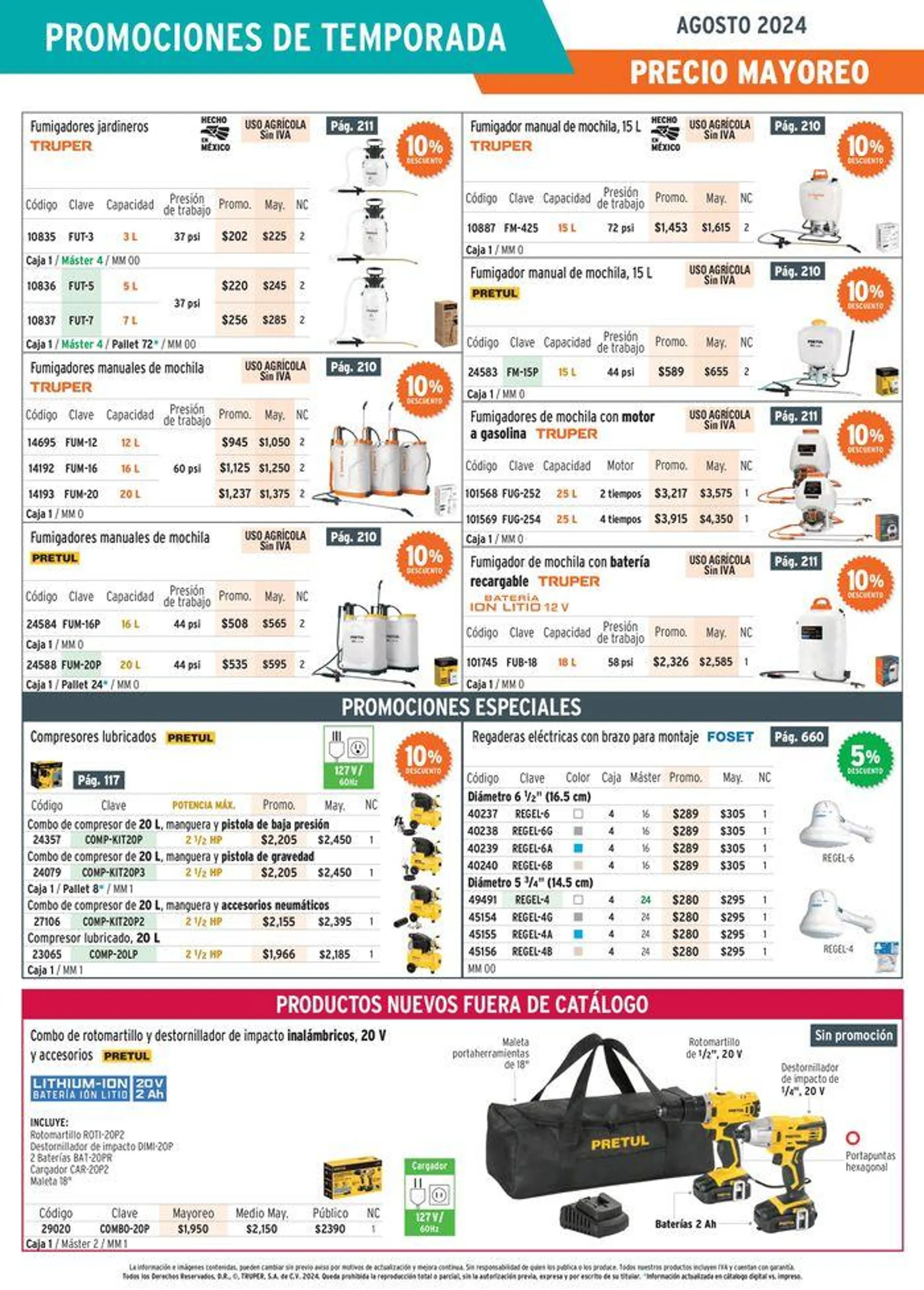 Catálogo de Precio Mayoreo Agosto 2024 2 de agosto al 31 de agosto 2024 - Pagina 4