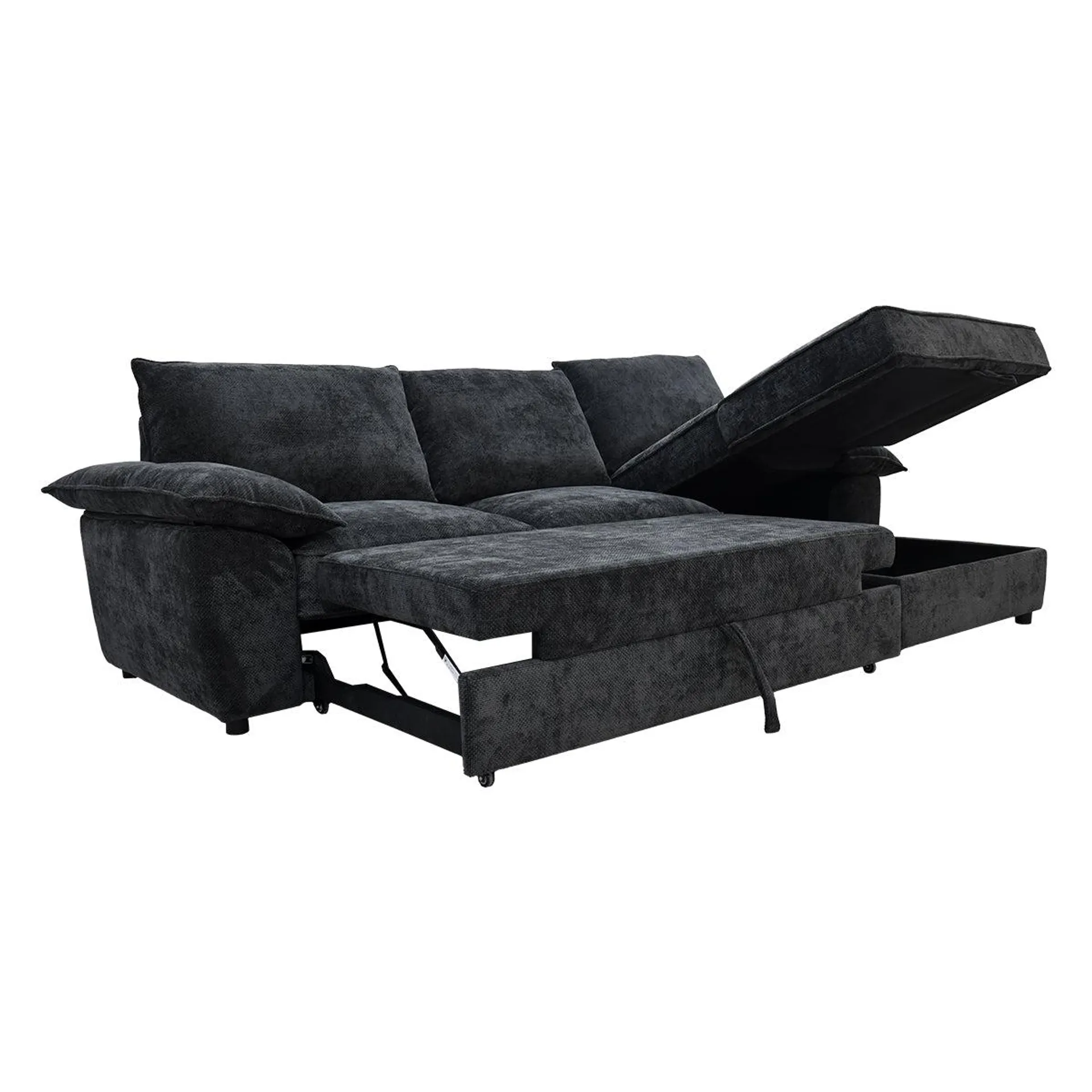 Sofa Cama Cloud - Lano Black