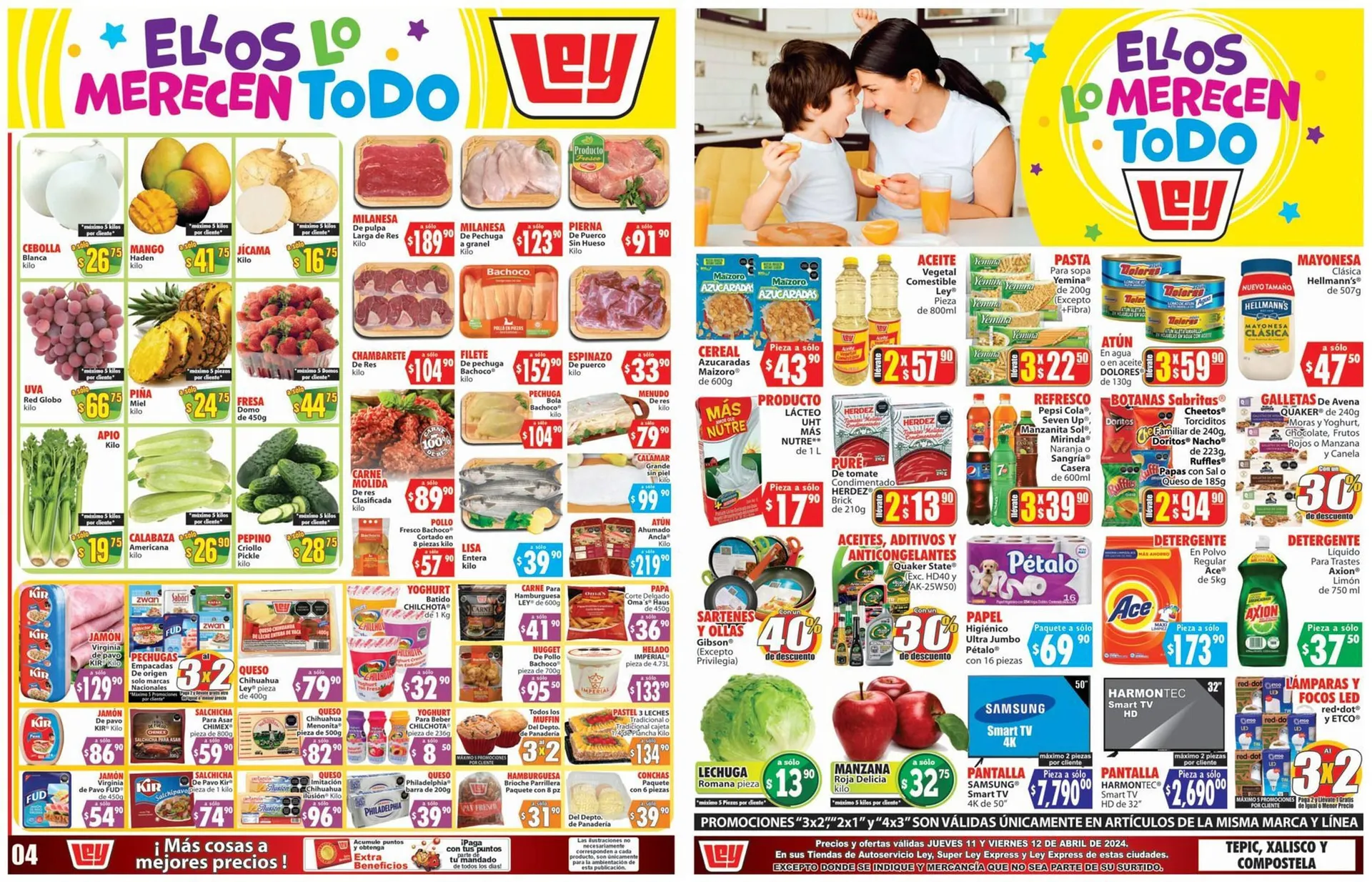 Catálogo de Catálogo Casa Ley 12 de abril al 12 de abril 2024 - Pagina 1