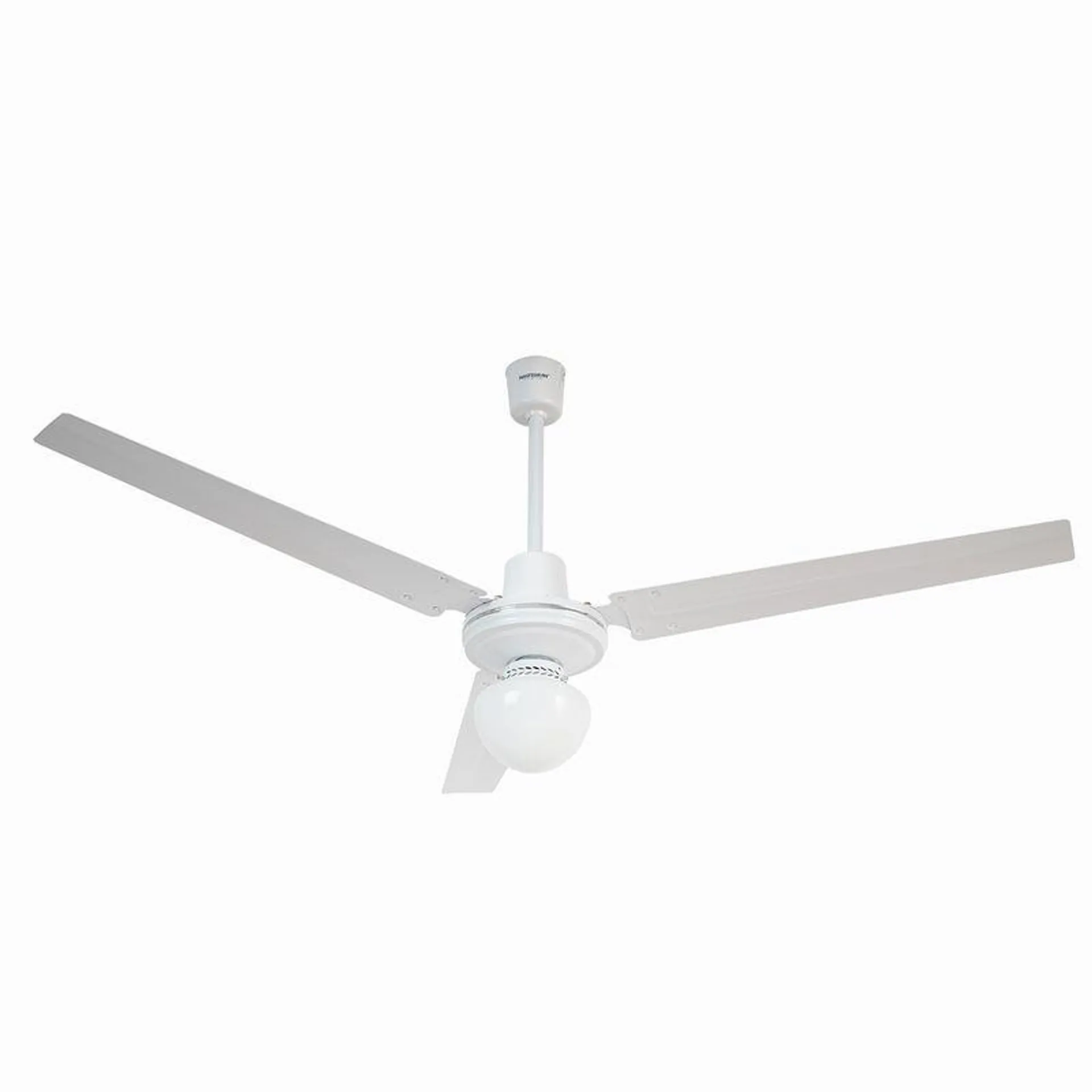 Ventilador De Techo Masterfan 56 Pulgadas Blanco Prometheus Con luz