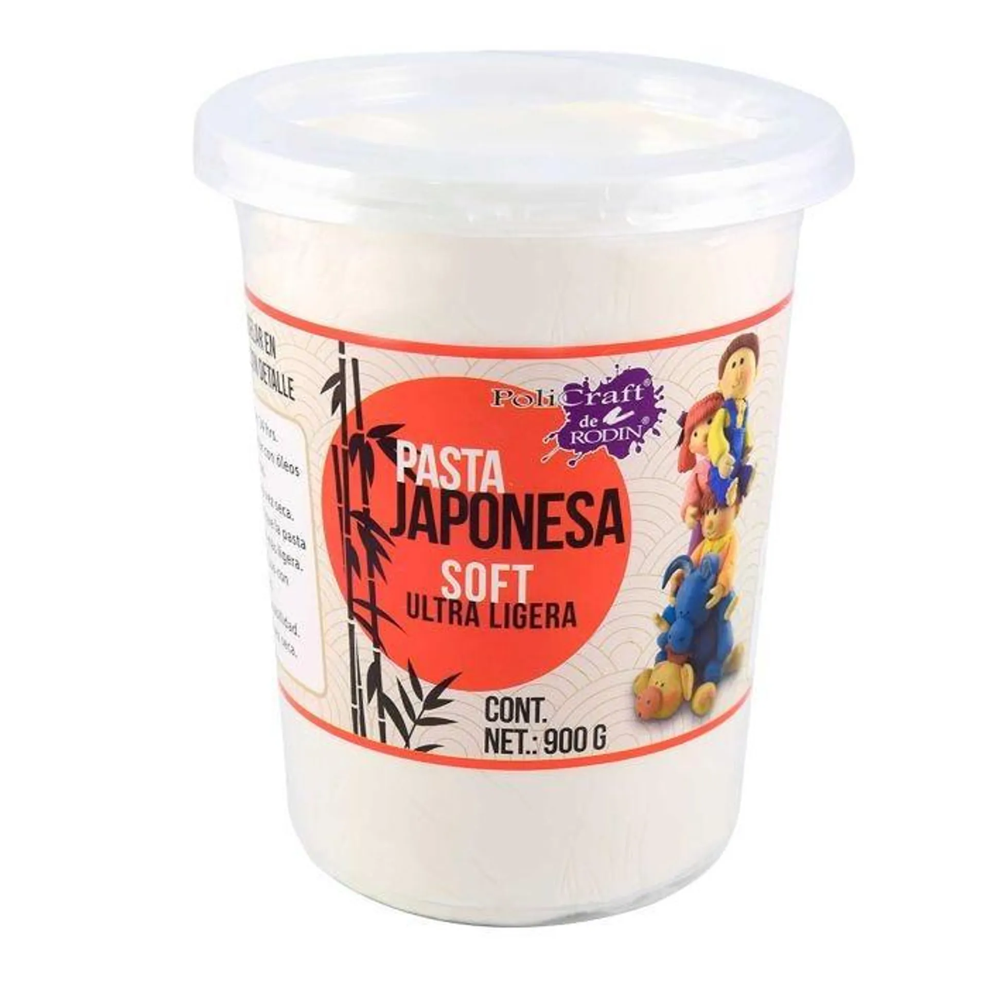 Pasta Japonesa Policraft Blanca 900 g.