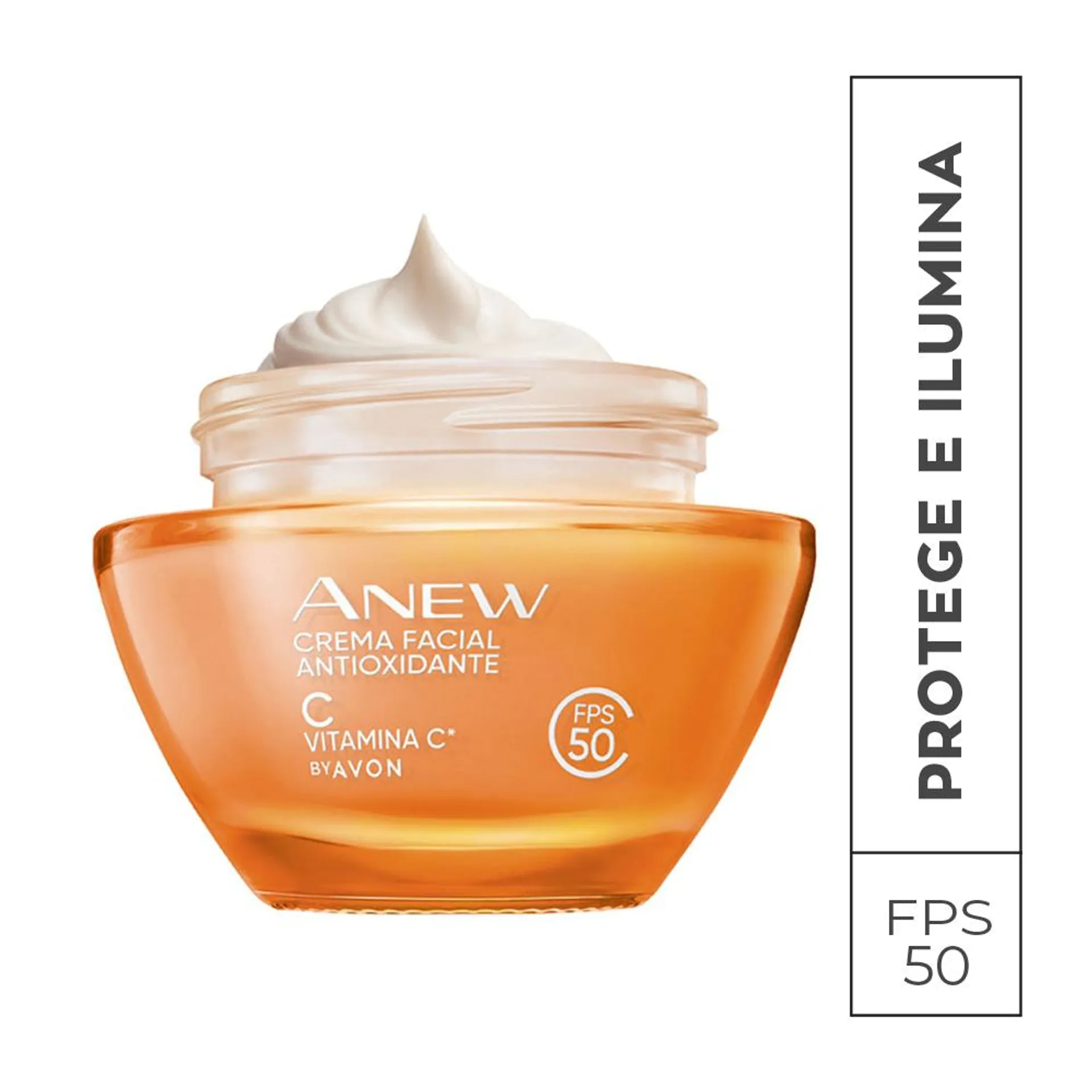 Anew Crema facial antioxidante Vitamina C FPS 50