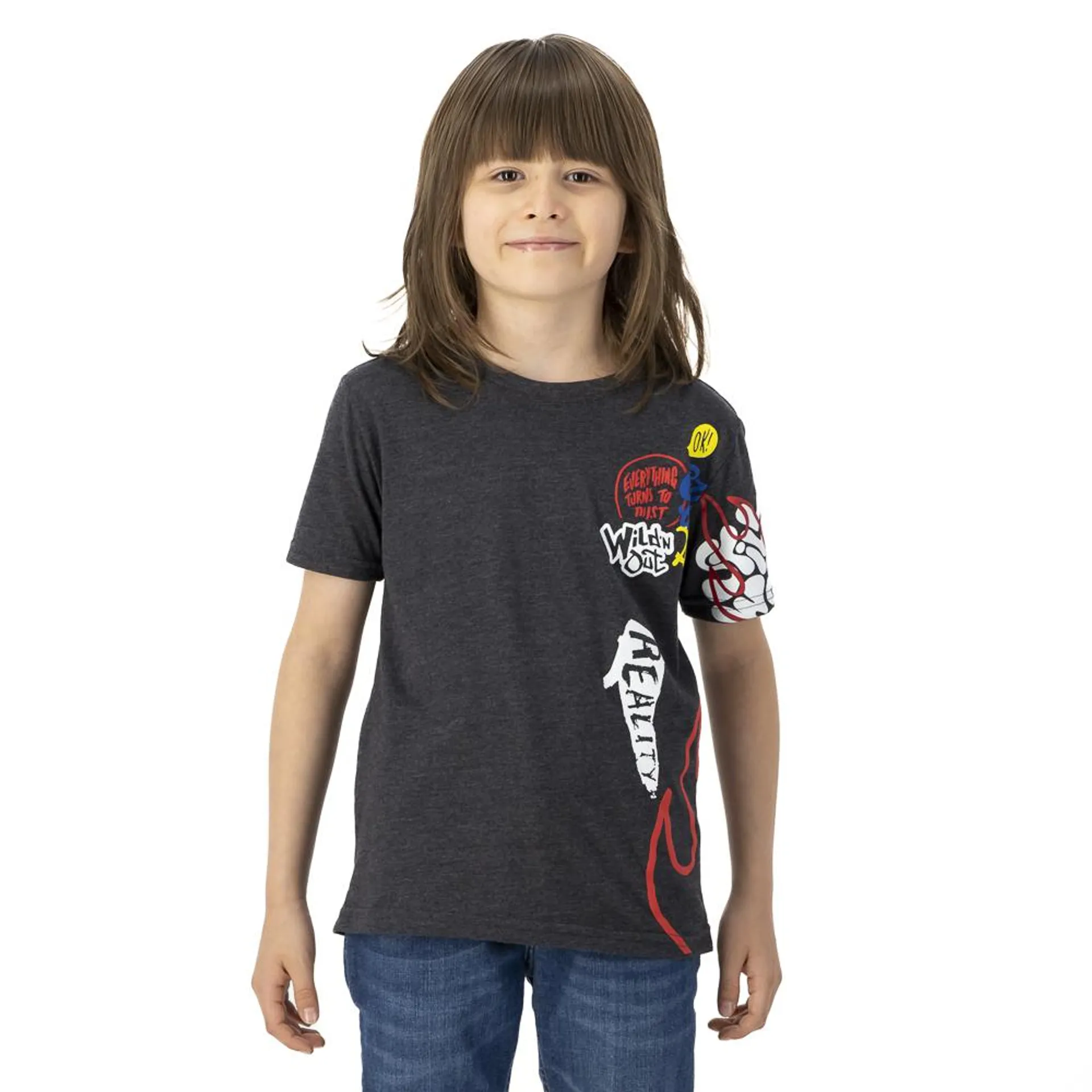 Playera Hummo Niño Estampado Reality