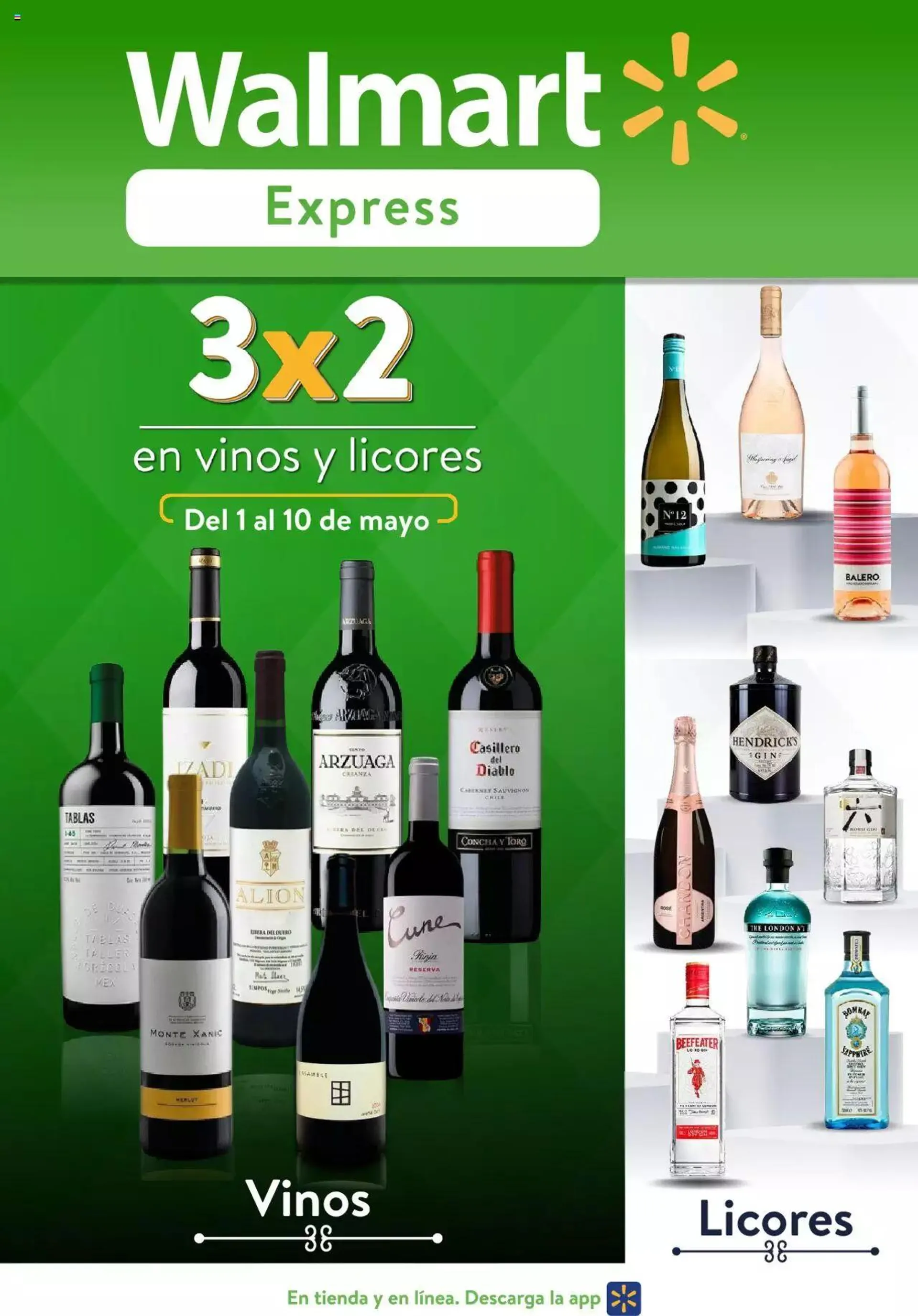 Walmart Express folleto Vinos y Licores - 0