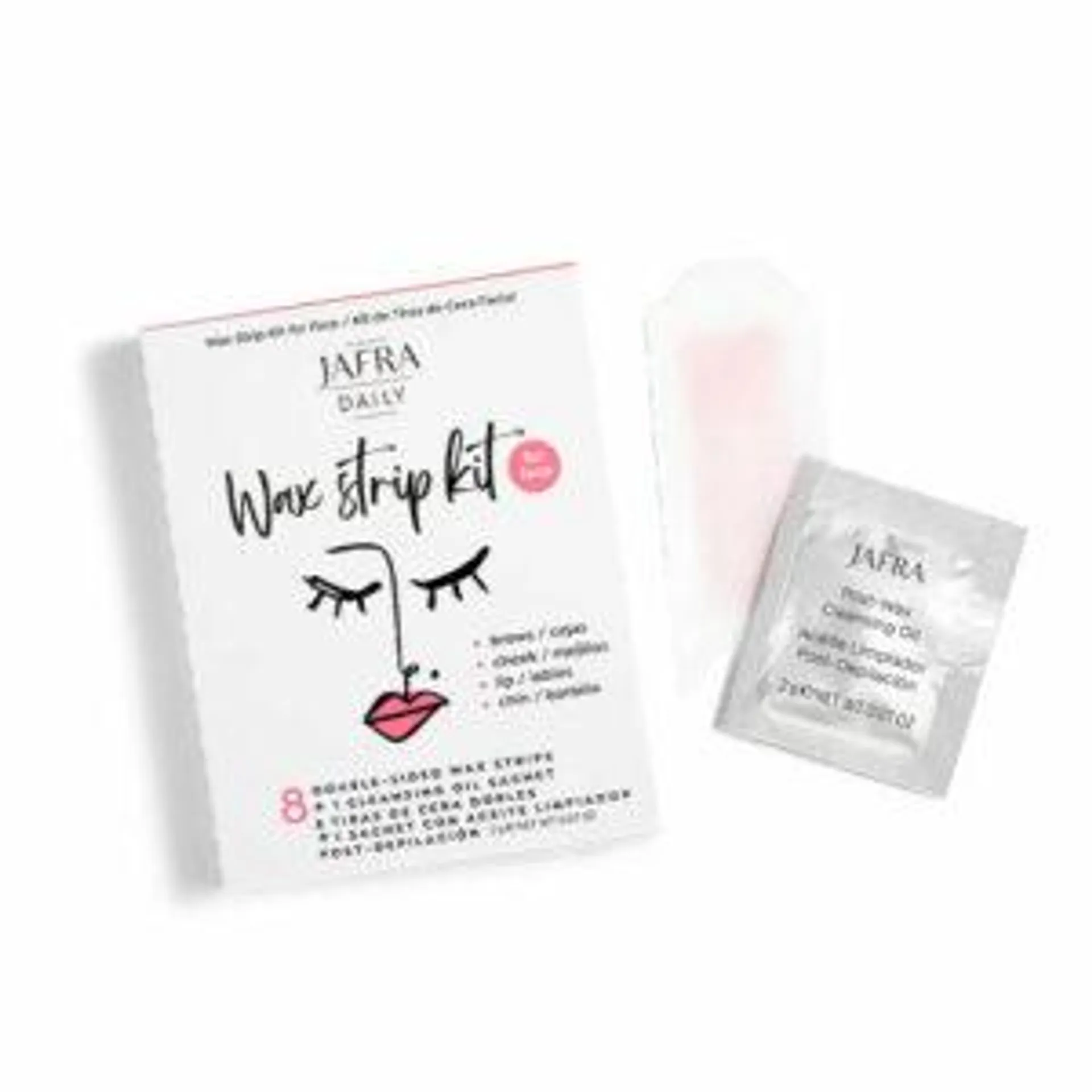 JAFRA Daily Kit de Tiras de Cera Facial