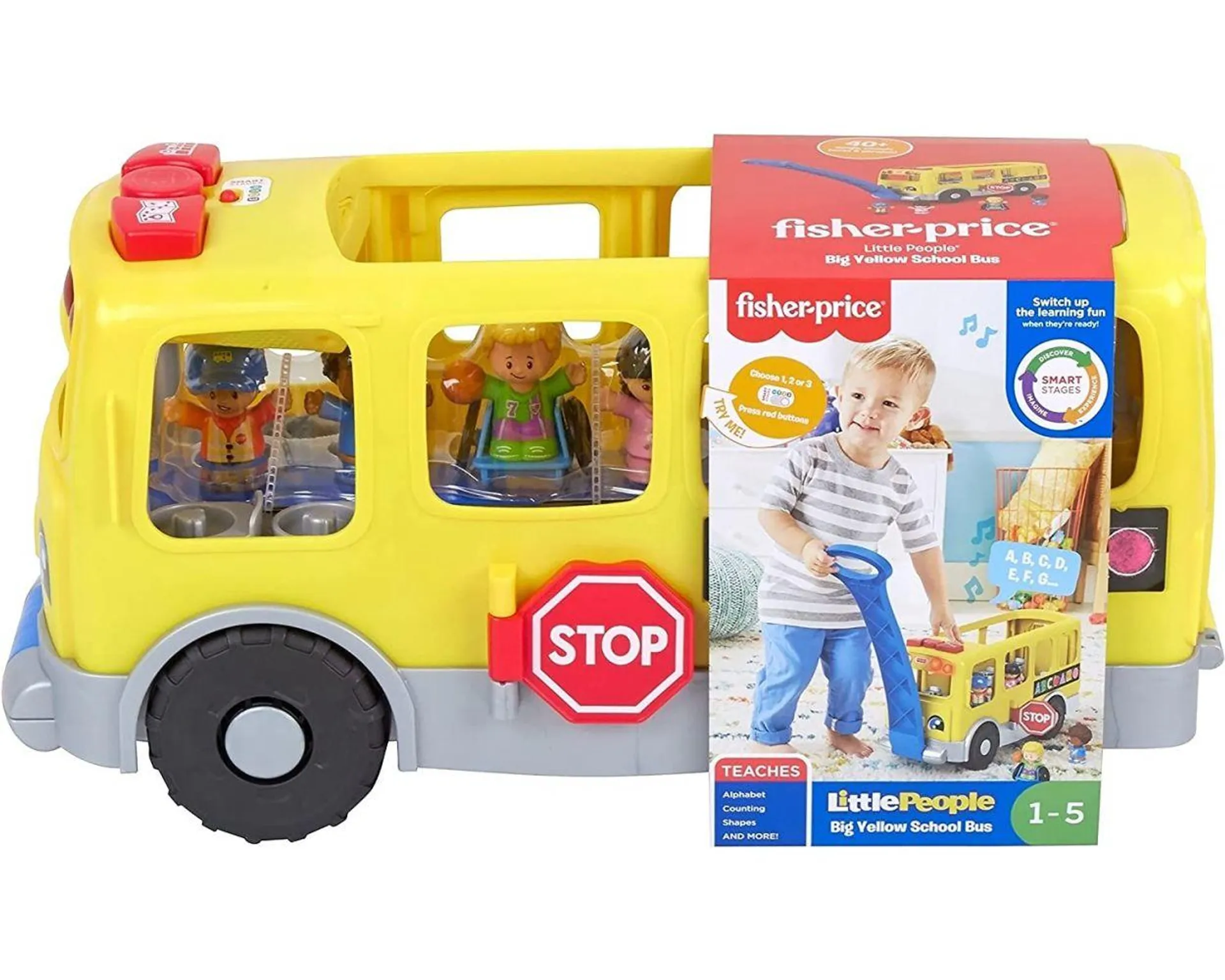 Fisher Price Little People Camion Escolar Haciendo Nuevos Amigos