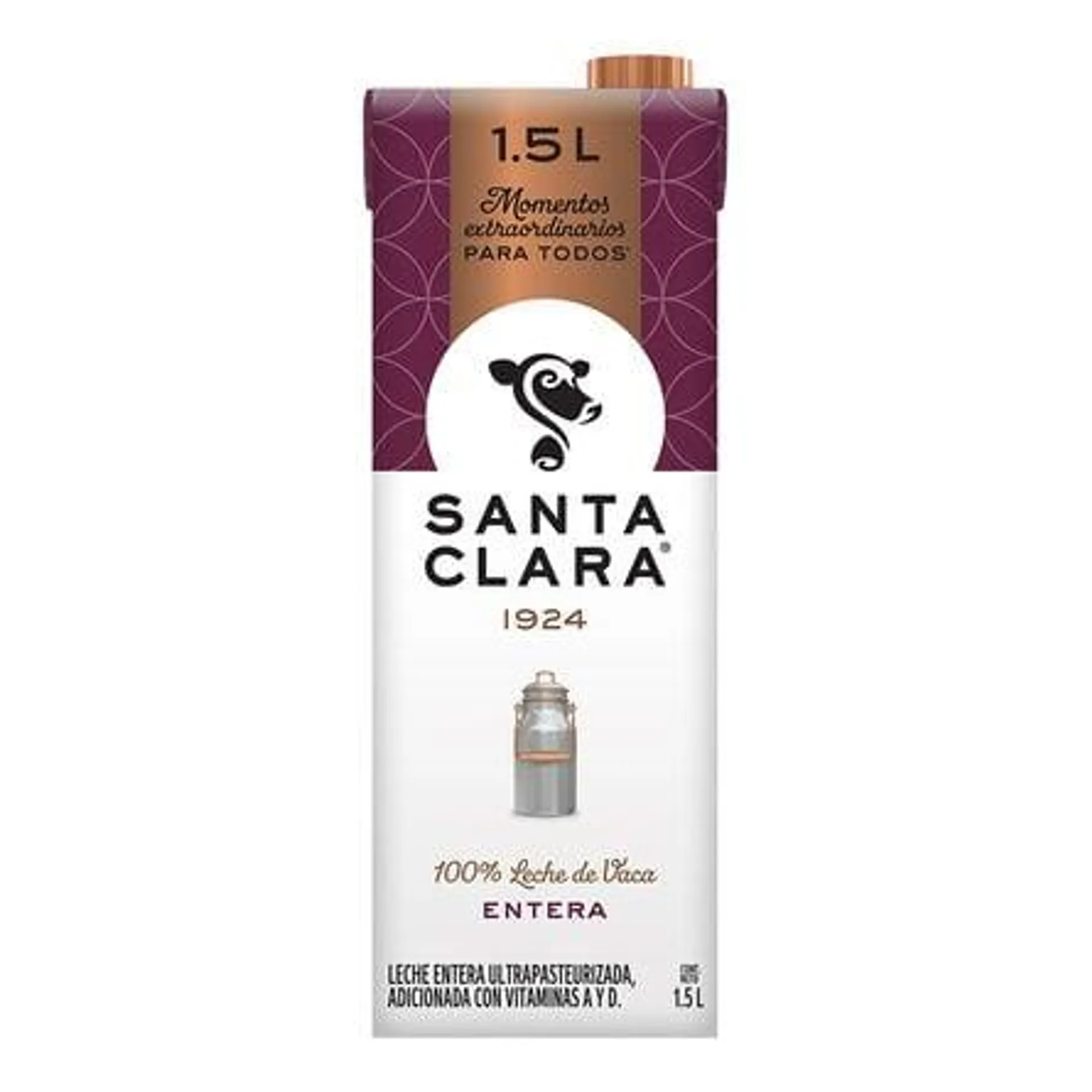 Leche Entera Santa Clara 1.5 lt