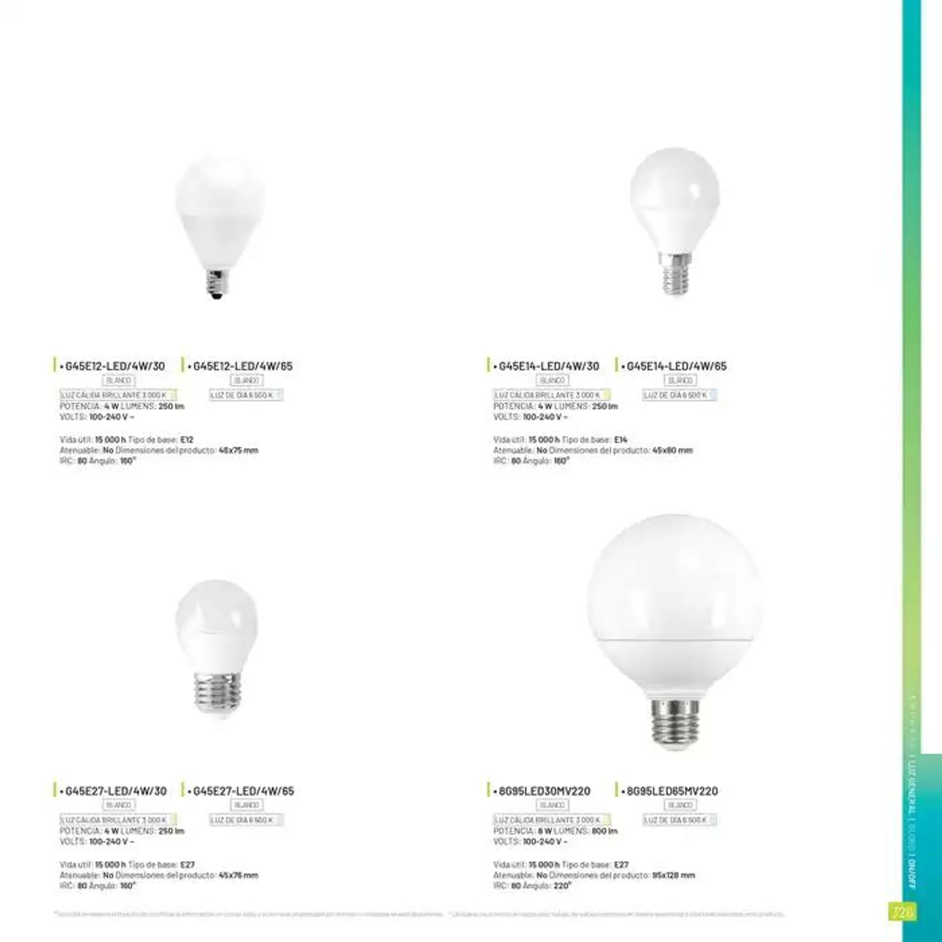 Catálogo de Catálogo Lamparas 2024 10 de octubre al 31 de enero 2025 - Pagina 14