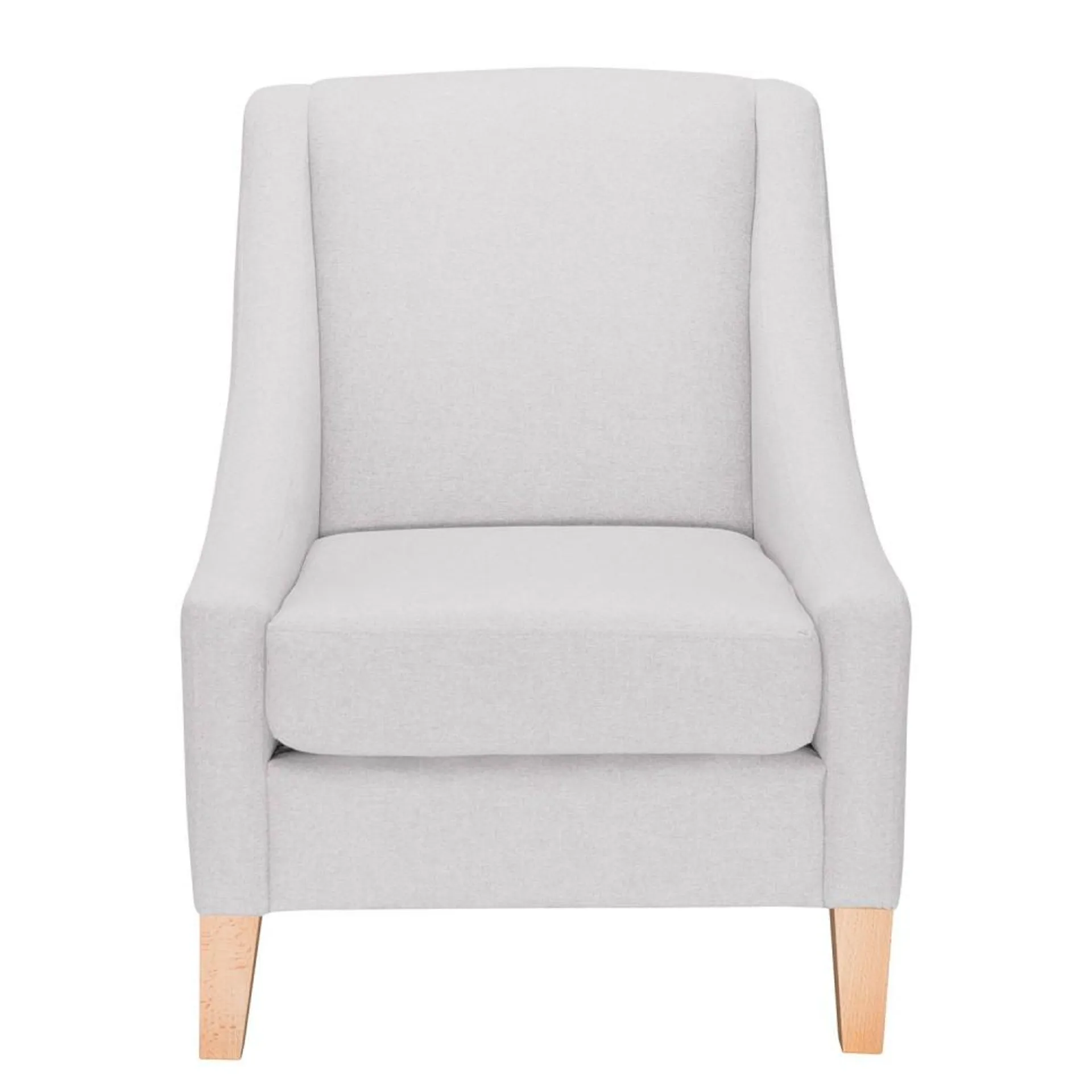 Gin - Sillon estilo minimalista color gris claro