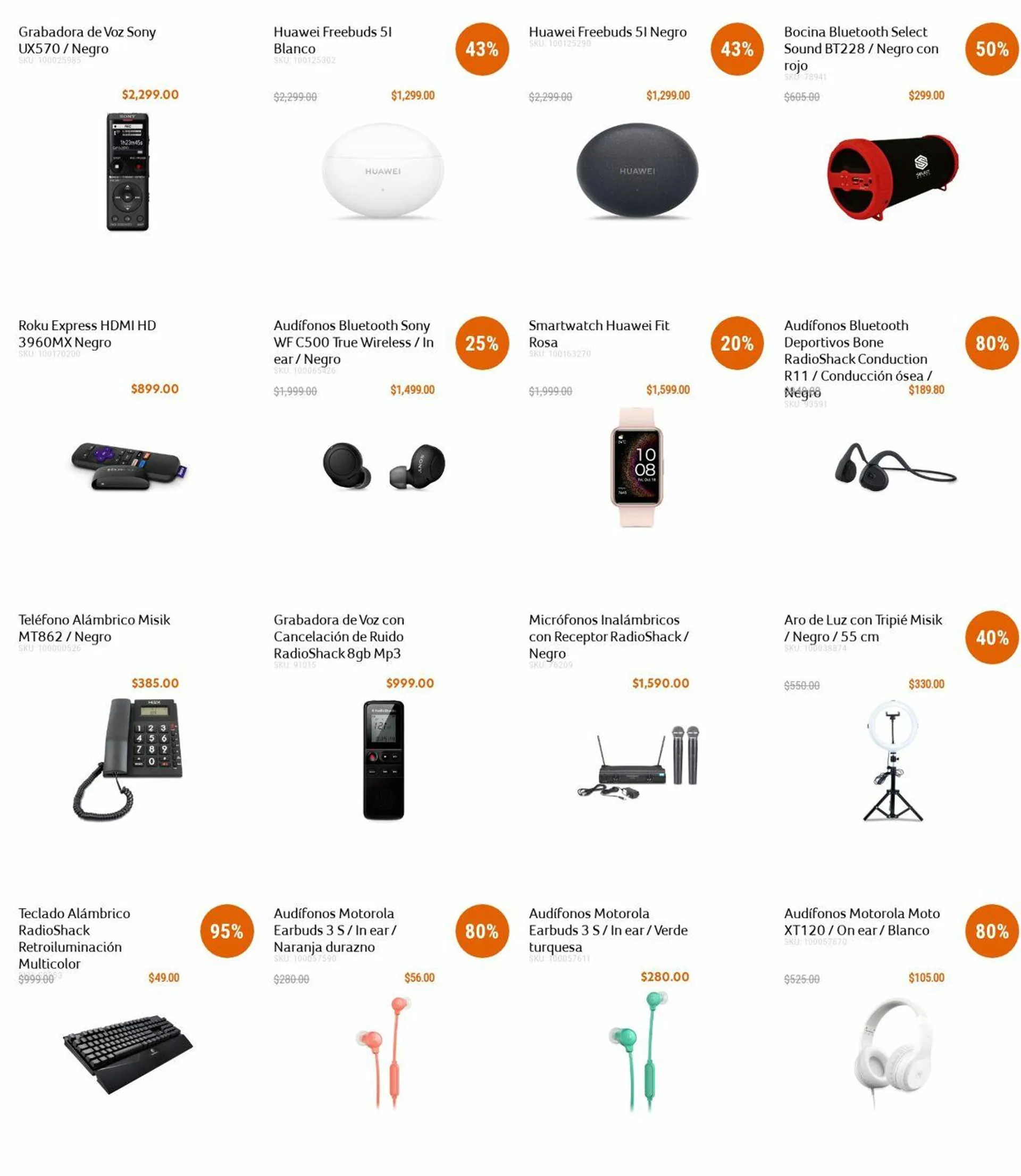 Radio Shack Oferta actual - 10