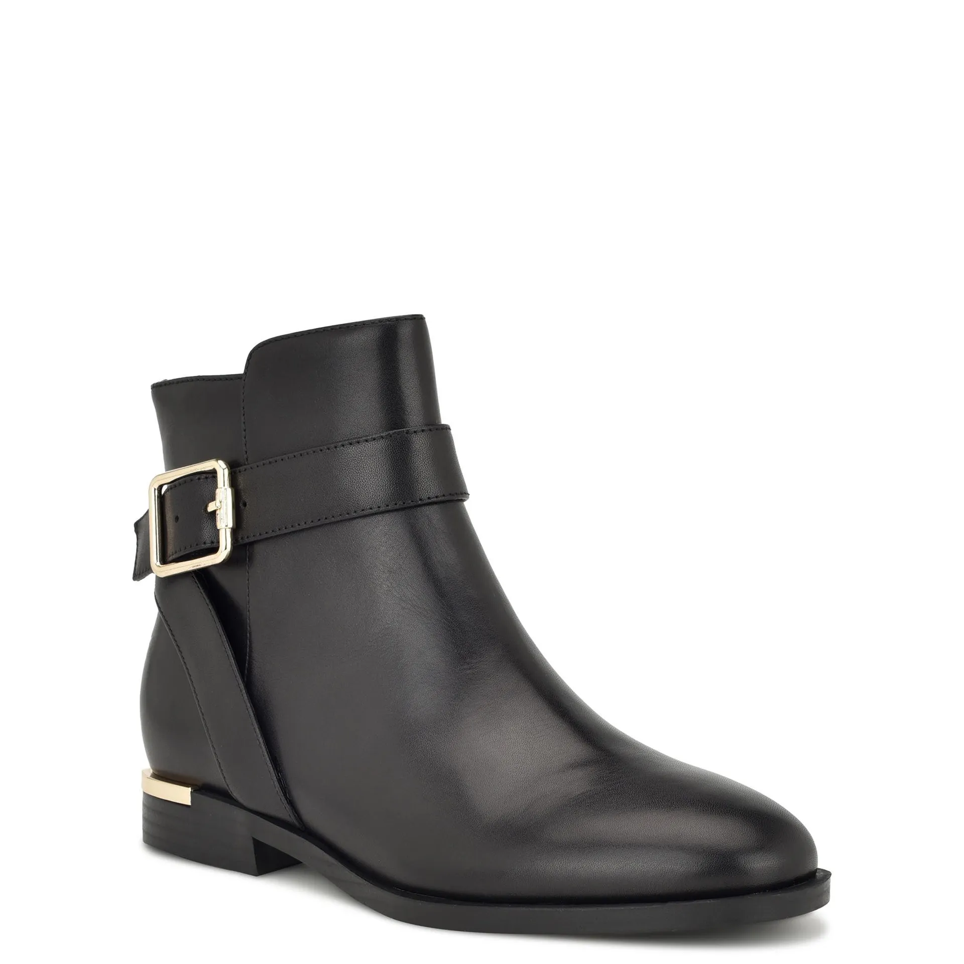 Botin Alleva Piel Negro Nine West