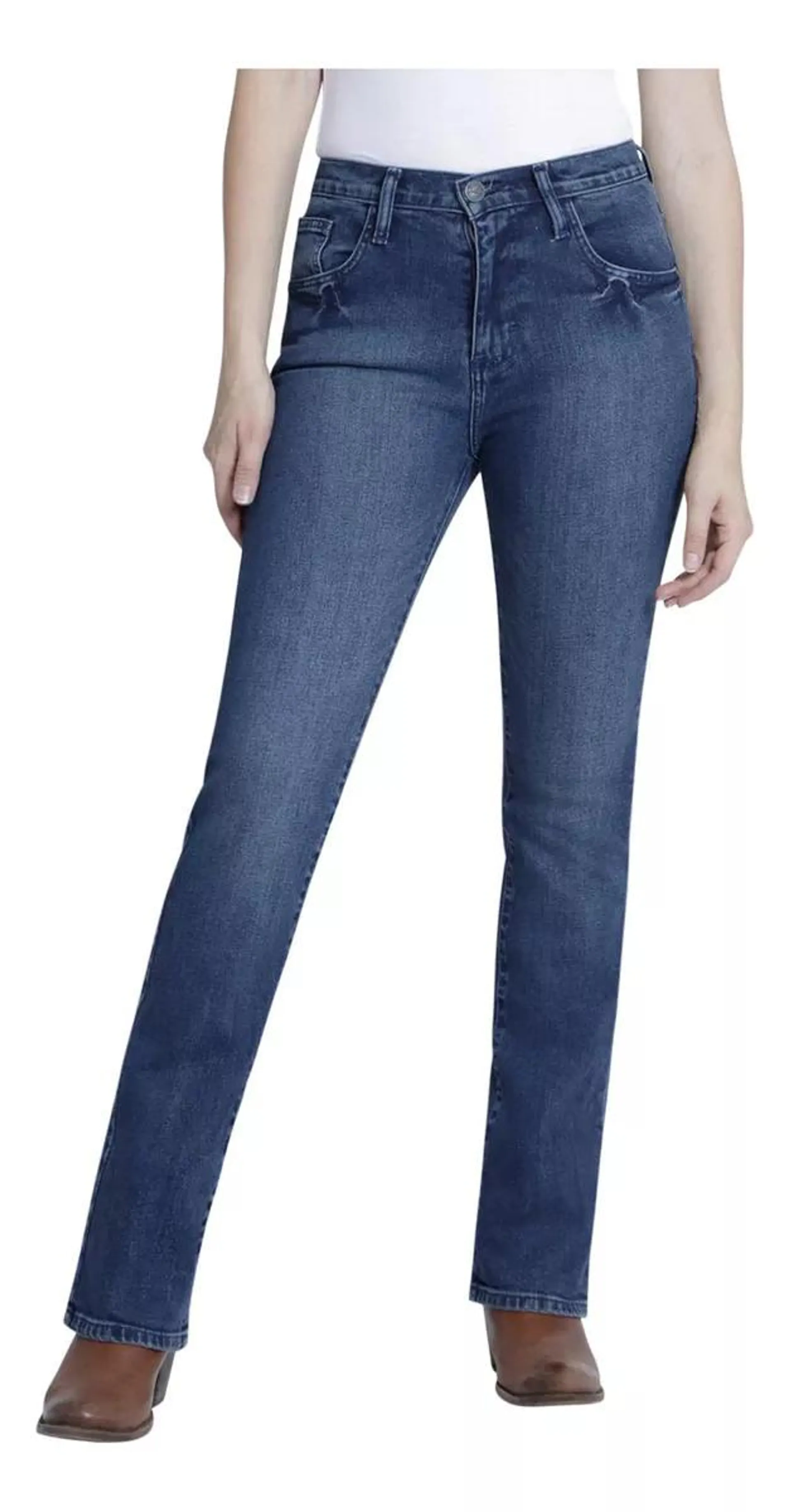 Jeans Vaquero Mujer Wrangler High Rise Boot Cut 165